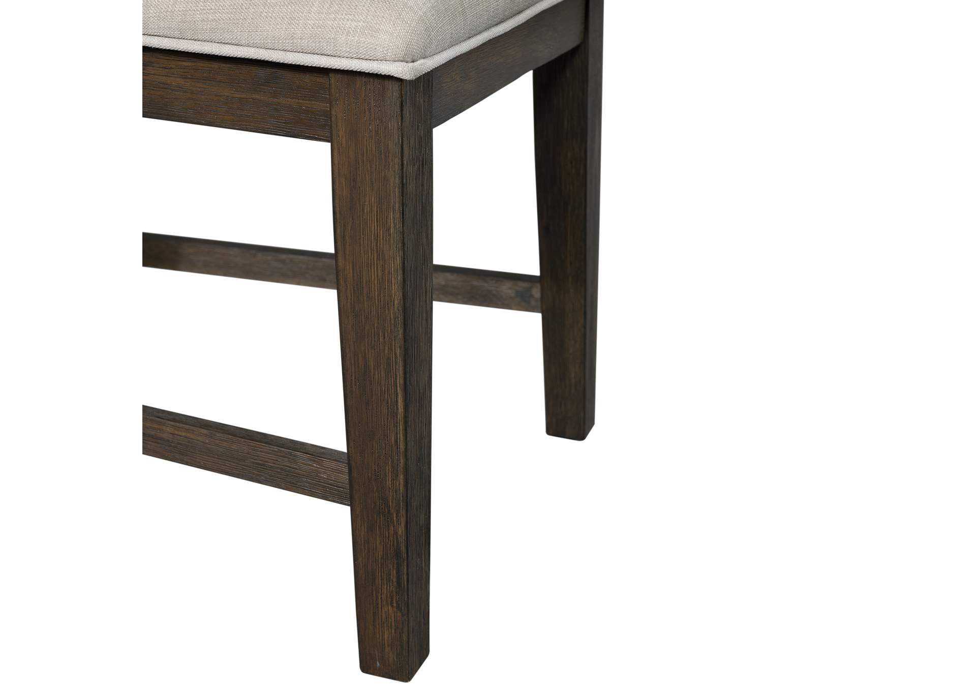 Grady 7 Piece Dining Set - Table Six Upholstered Side Chairs image 10
