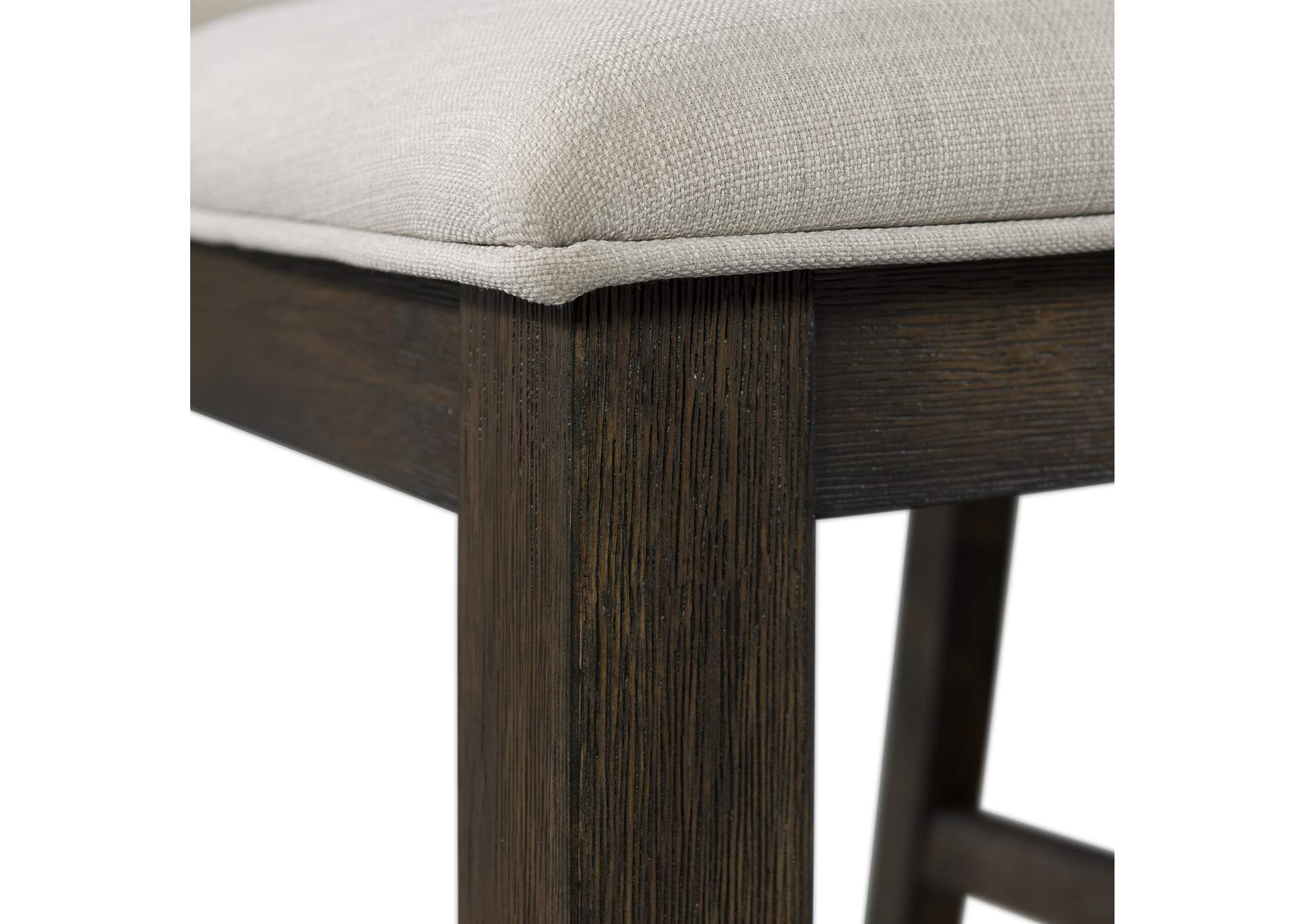 Grady 7 Piece Dining Set - Table Six Upholstered Side Chairs image 9