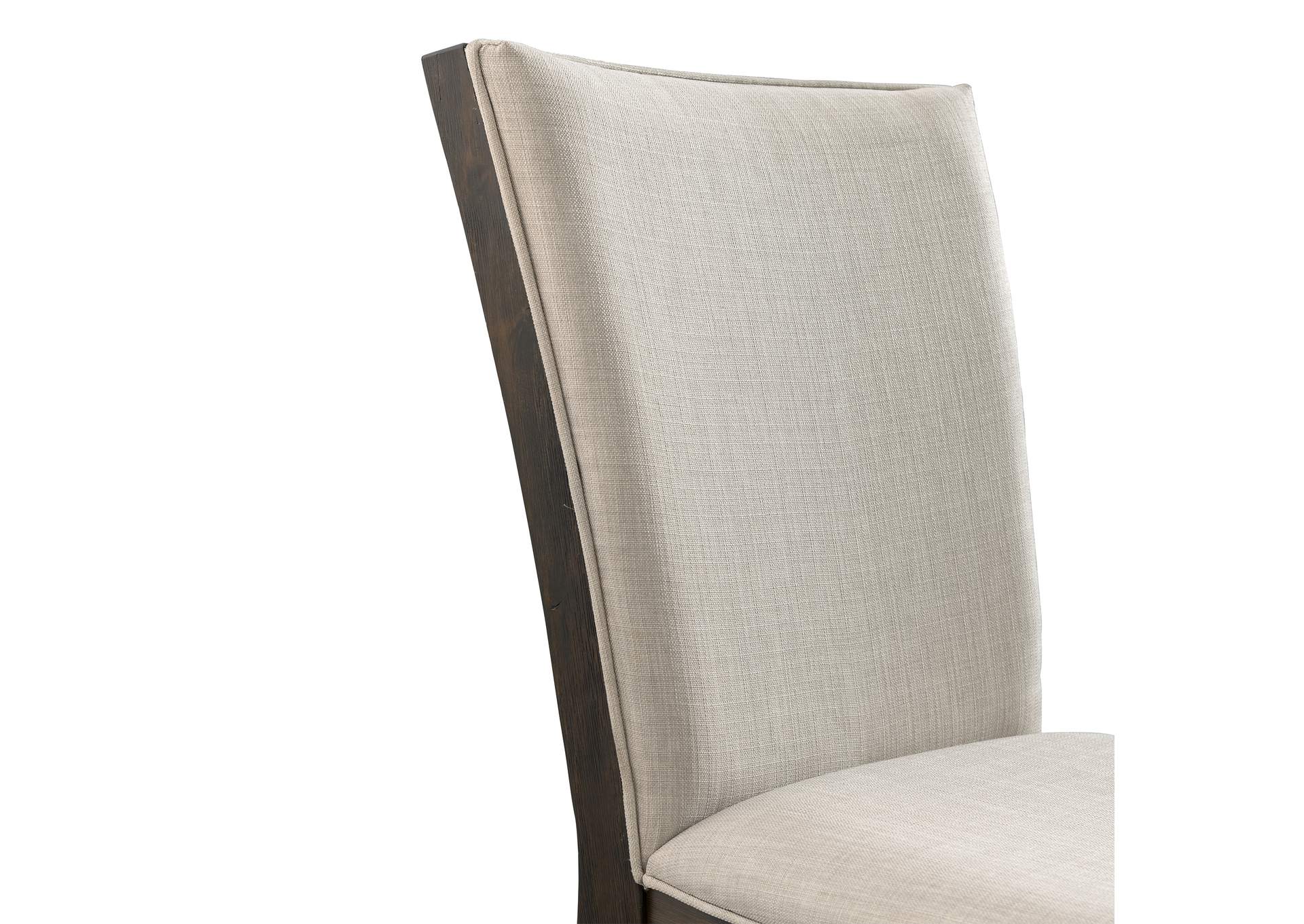 Grady 7 Piece Dining Set - Table Six Upholstered Side Chairs image 8