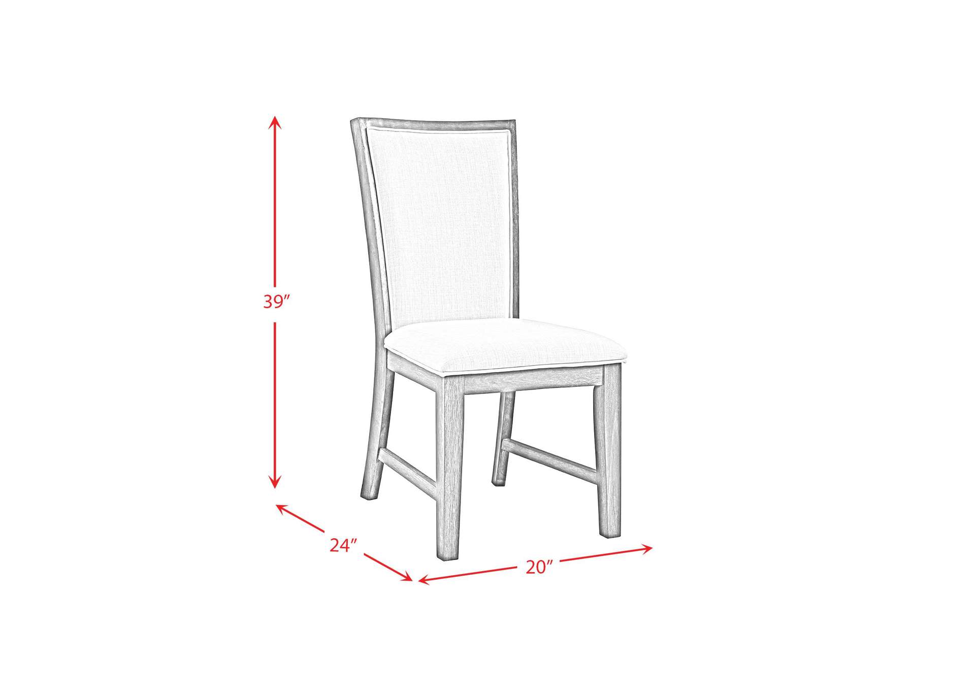 Grady Dining Slat Back Side Chair Black 2 Per Pack image 7