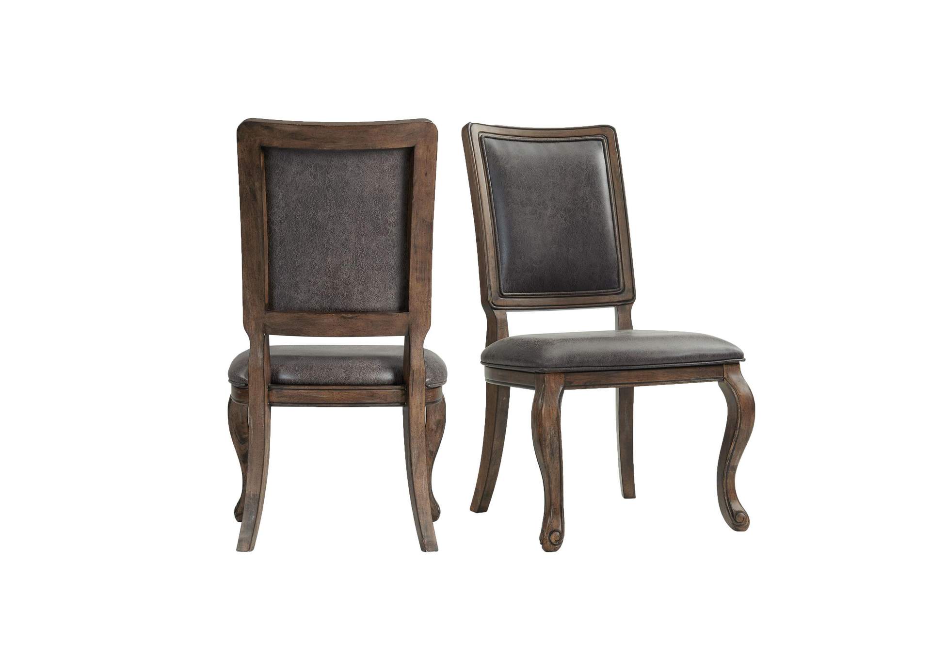 Gramercy Dining Rectangle Back Chair With Pu Back 2 Piece Per Carton image 12