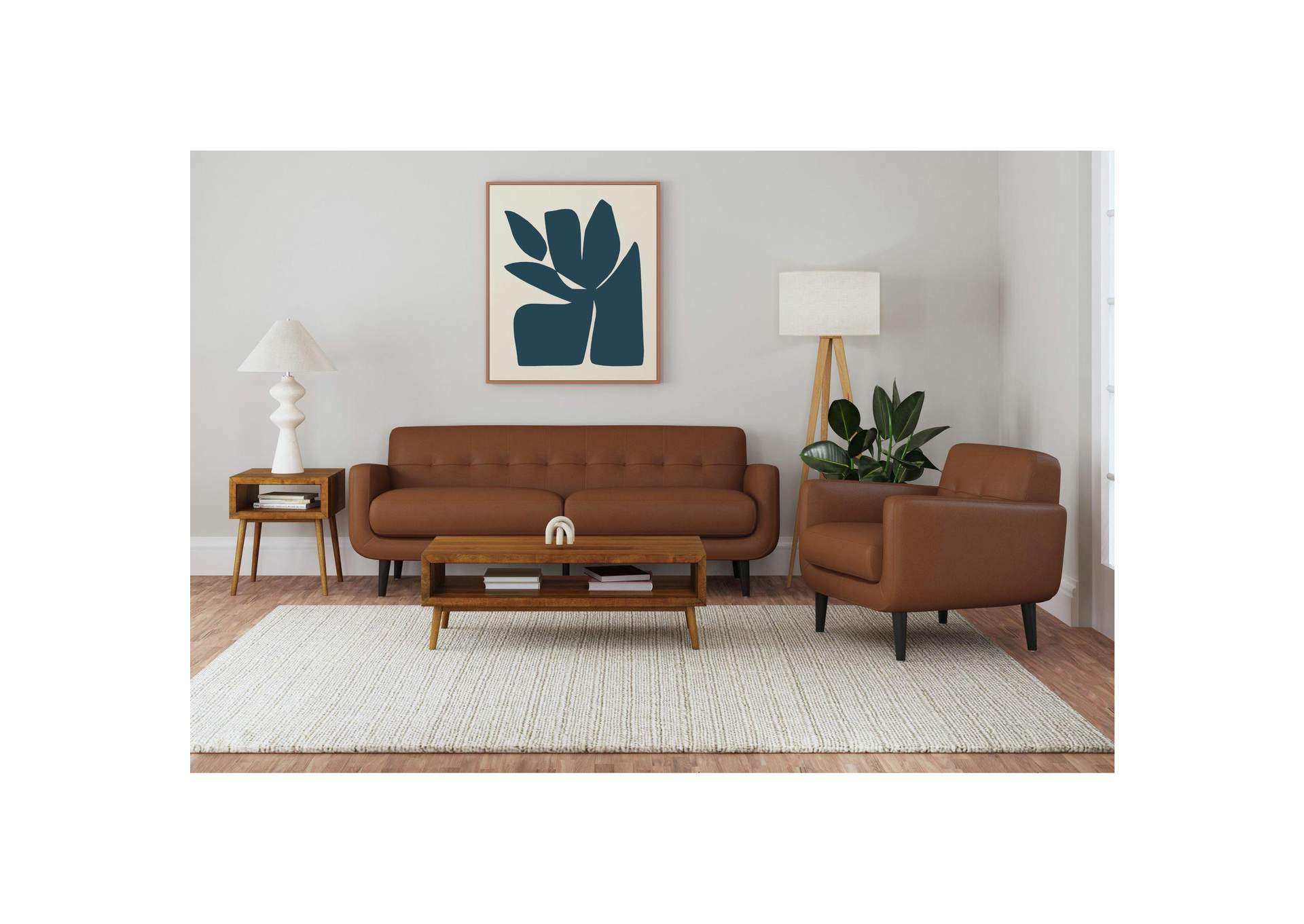 Hadley Ii Sofa In Pebble Tan image 1