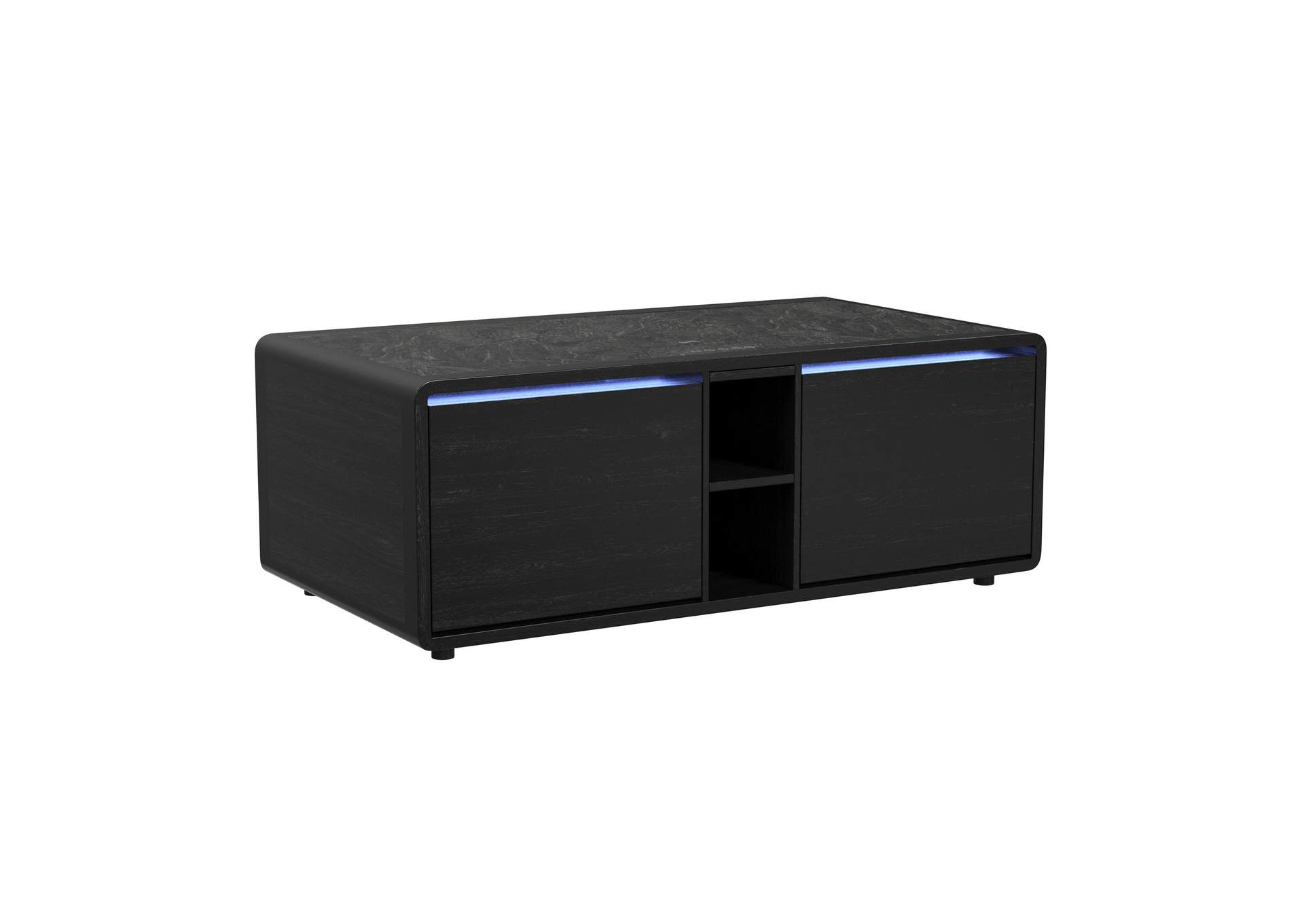 Halo Smart Coffee Table With Cooler And Speaker In Black image 3