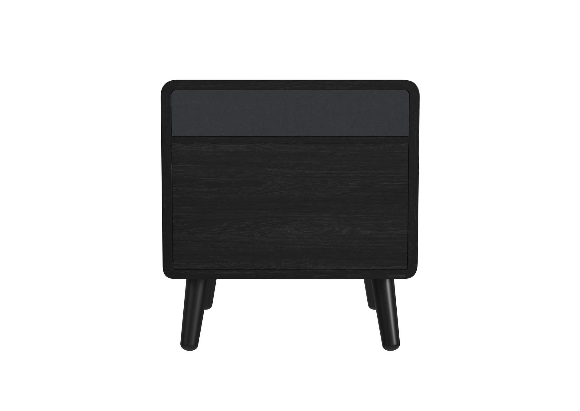 Halo Square Smart End Table In Black image 4