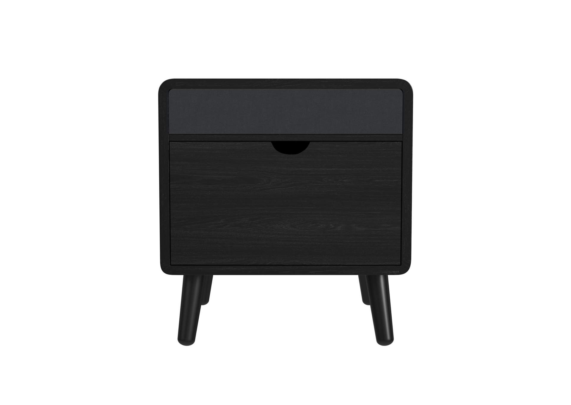 Halo Square Smart End Table In Black image 5