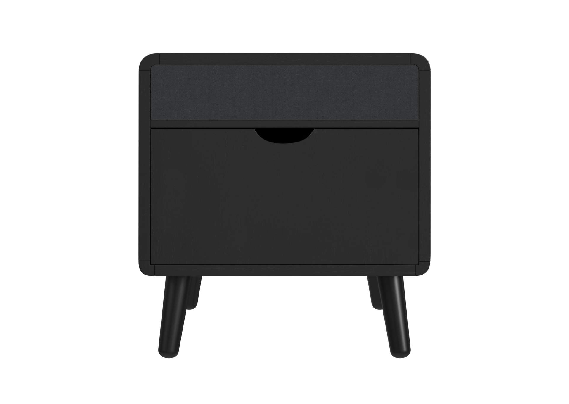 Halo Square Smart End Table In Black image 11