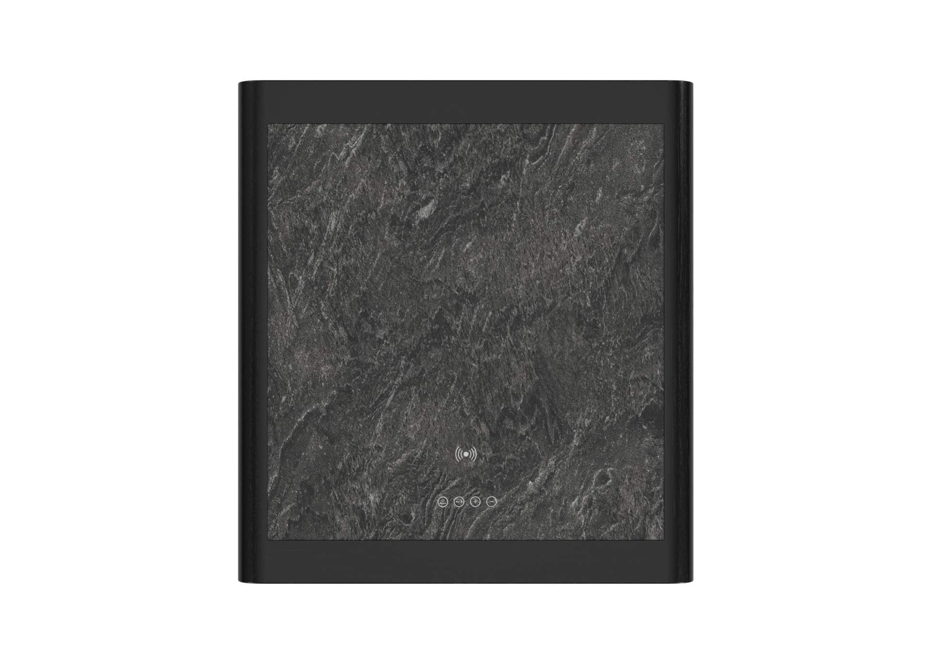 Halo Square Smart End Table In Black image 9