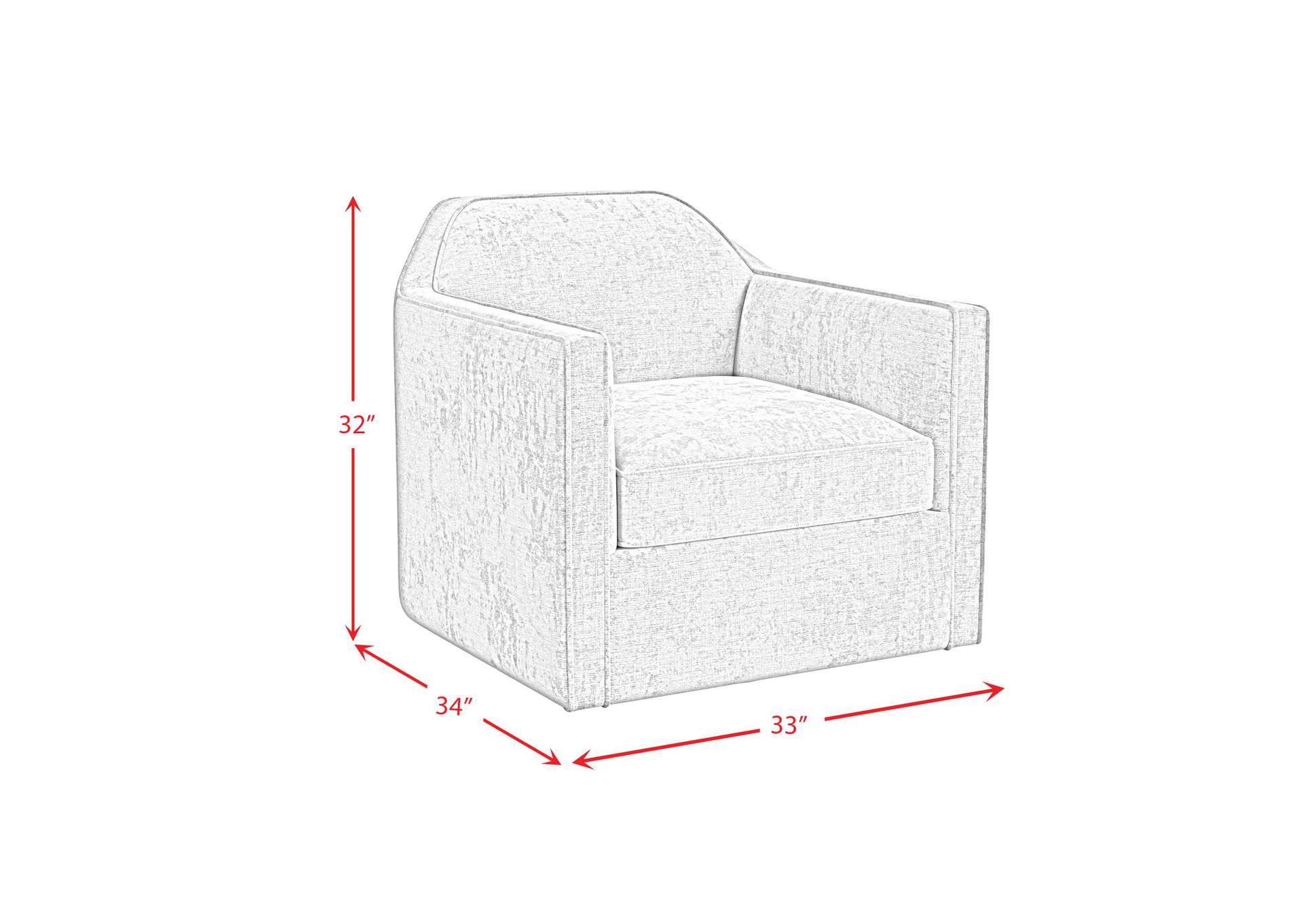Hamlin Swivel Chair In Beamer Blue image 5