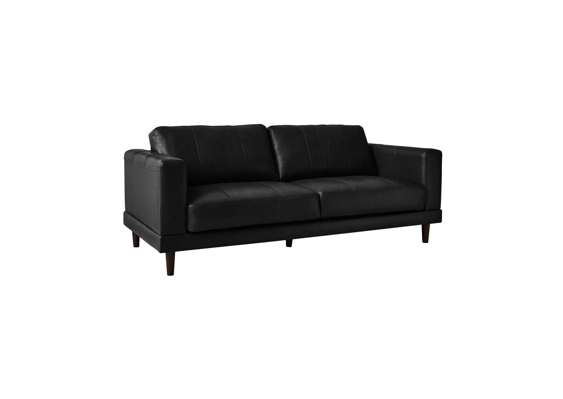 Hampton Sofa In Fiero Black Top Grain - Pvc image 7