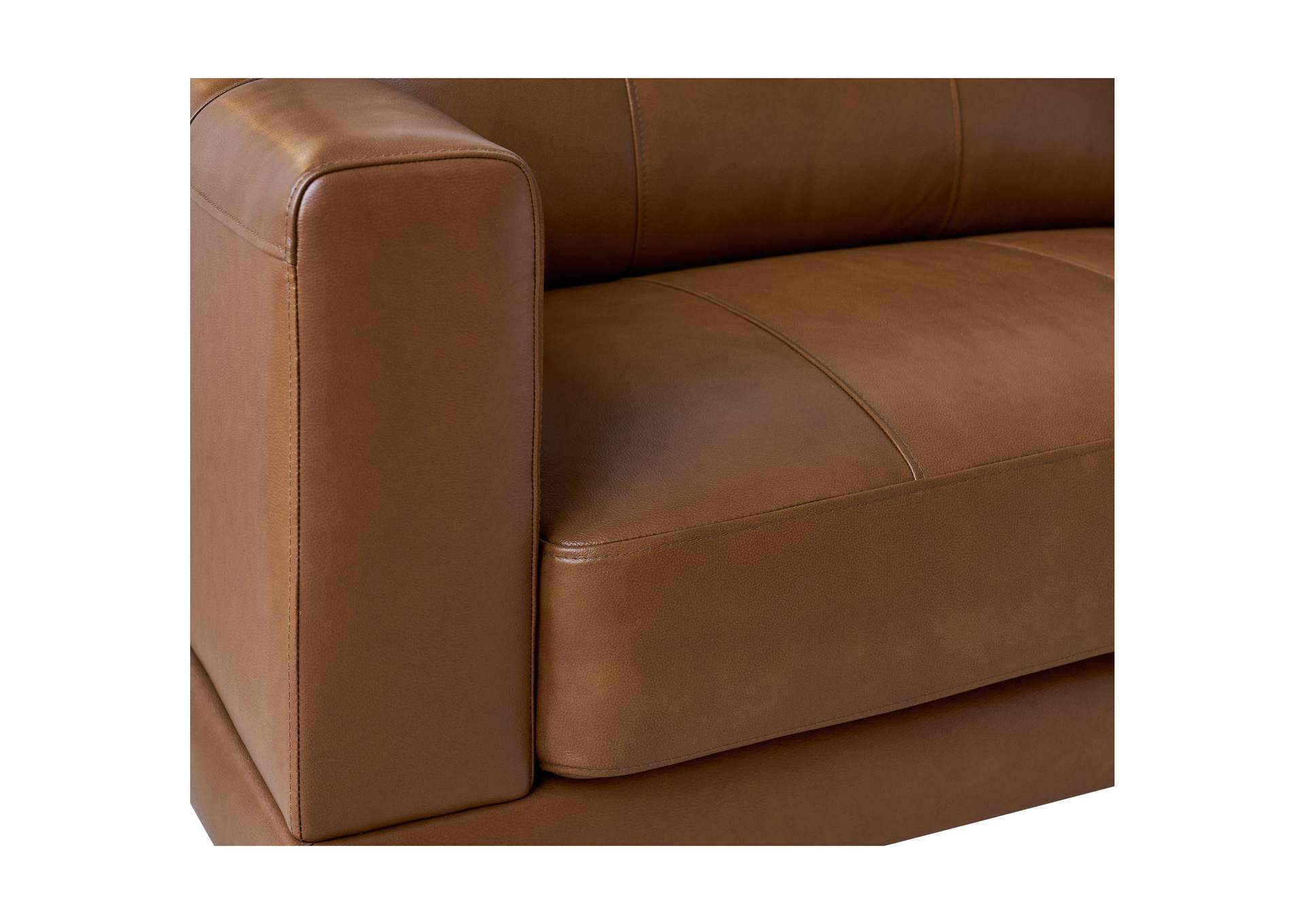 Hampton Sofa In Fiero Tan Top Grain - Pvc image 6