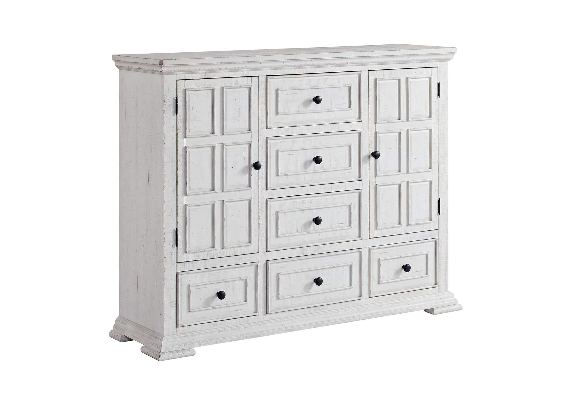 Heather 6 - Drawer Dresser In Rustic White image 3