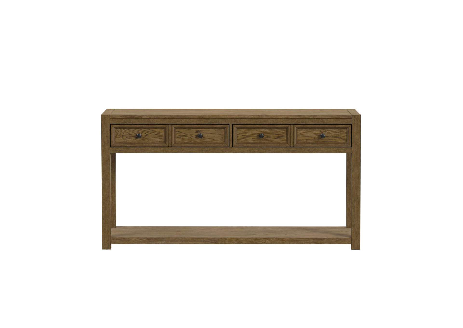 Heritage Home Sofa Table In Oak Brown image 7