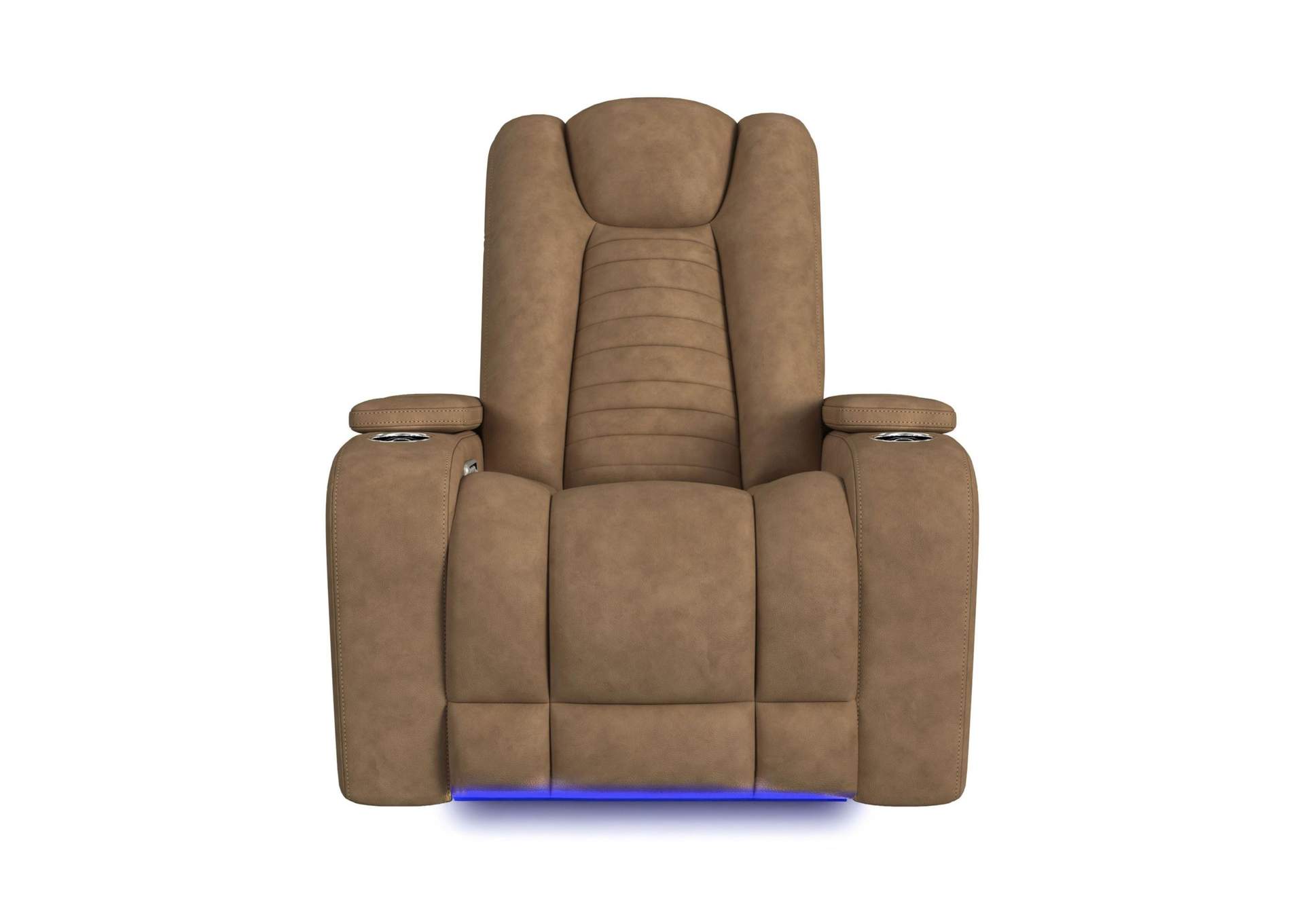High Lander P3 Recliner With Led Bottom Arm In Simba Saddle image 5