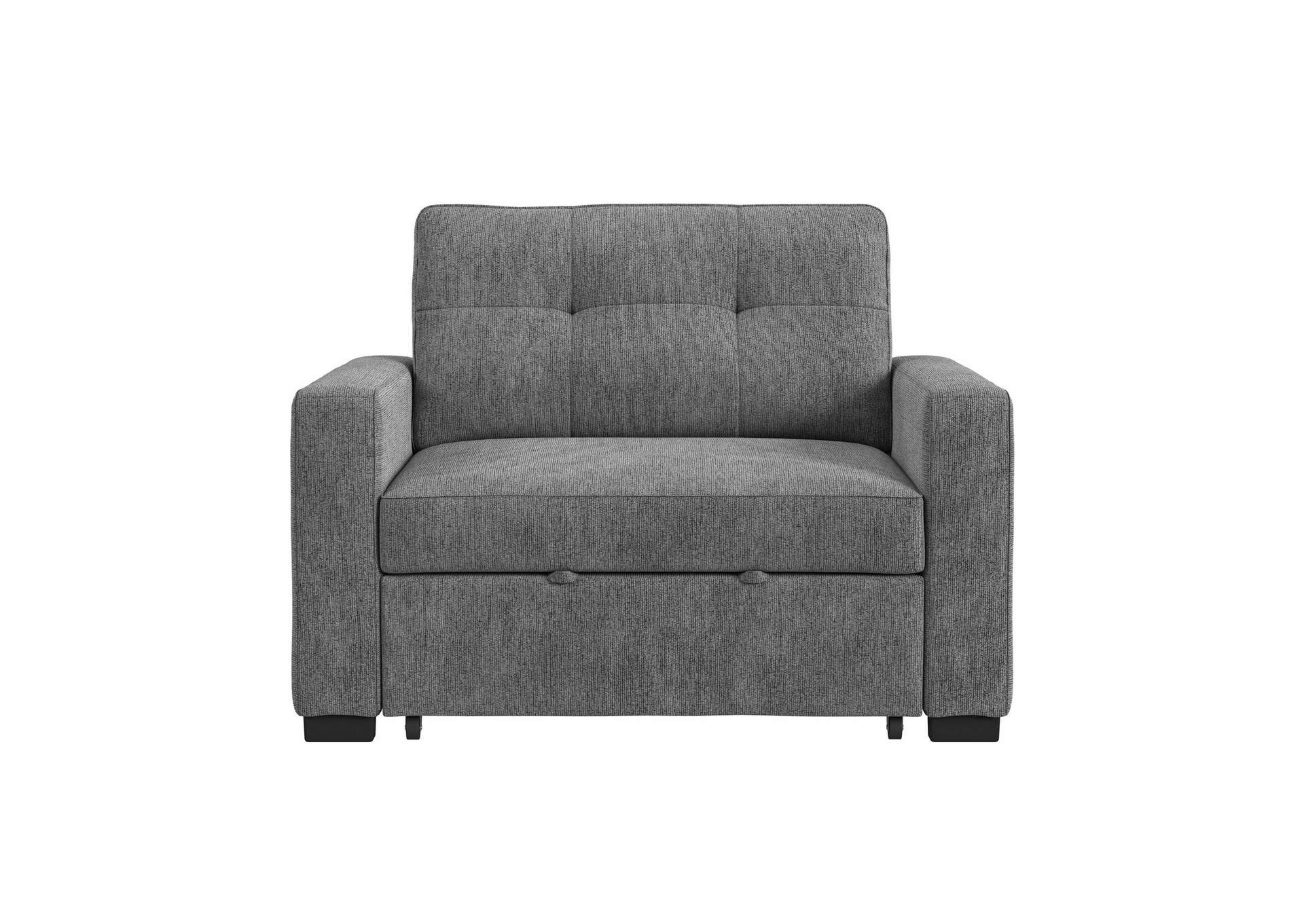 Homer Klicklak Chair With Pull Out Bed In Clementine Grey image 9