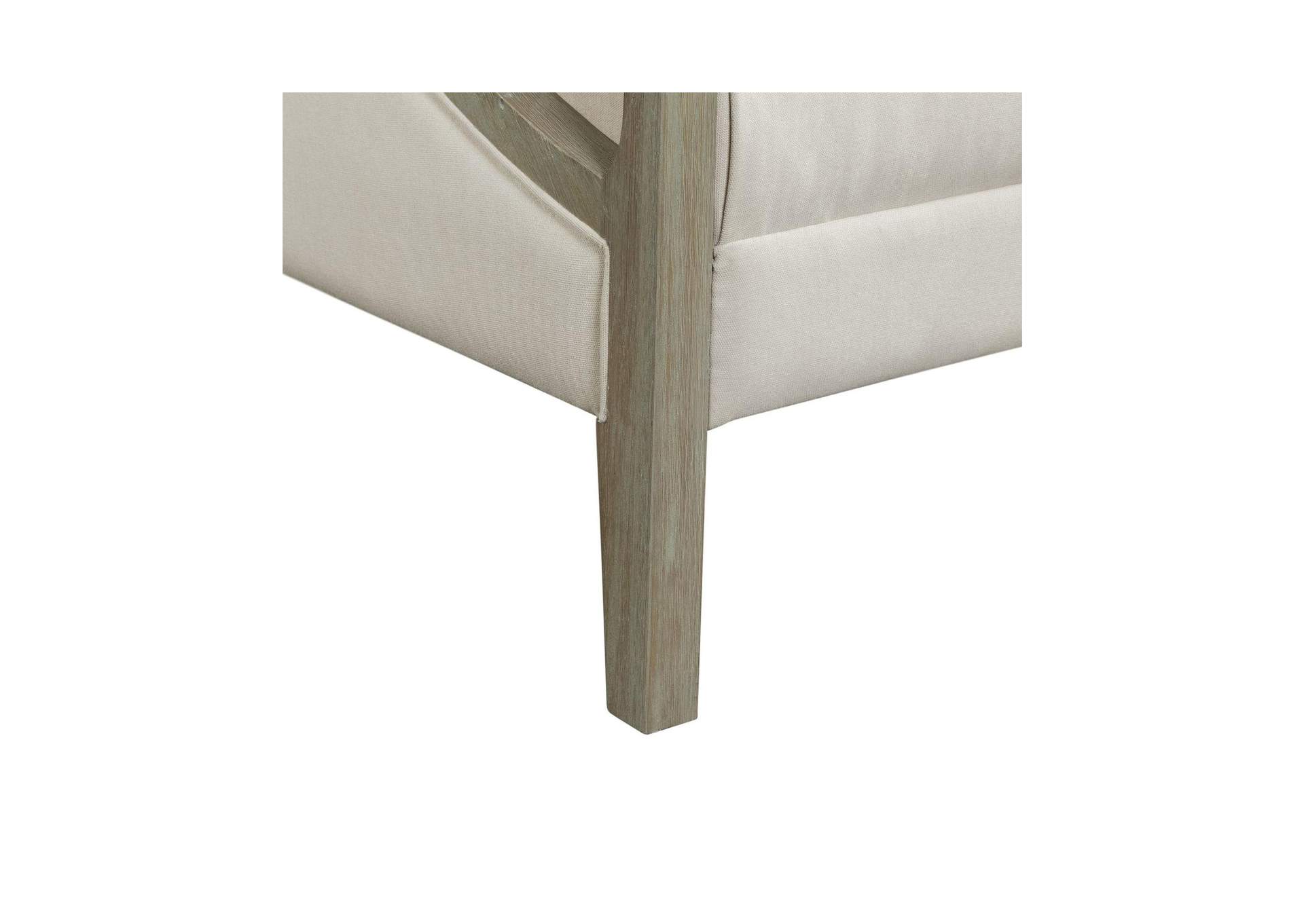 Hopkins Chair With White Wash Arm Columbia Natural image 6