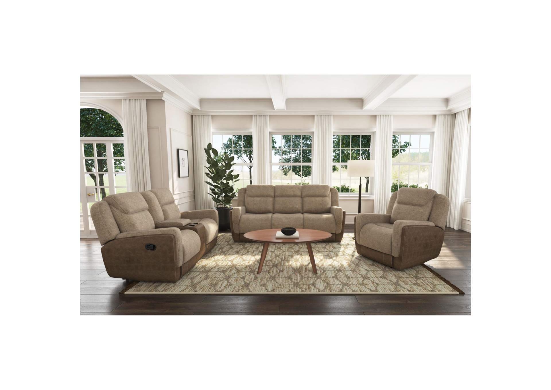Hornet Motion Sofa In Rancho Beige