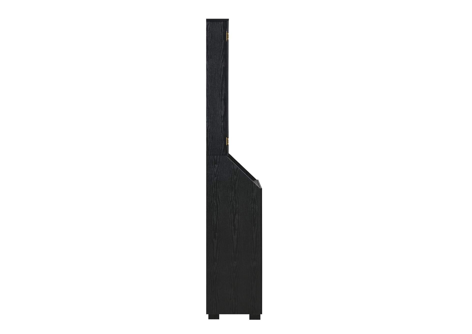 Hurricanes Dartboard Cabinet With Speaker And Led In Black 3A image 7