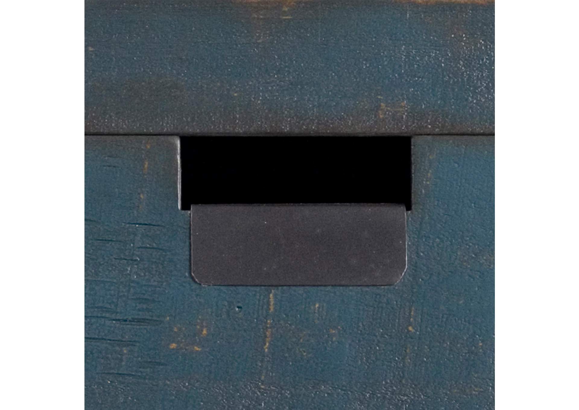Industrial Accent Chest (Blue)