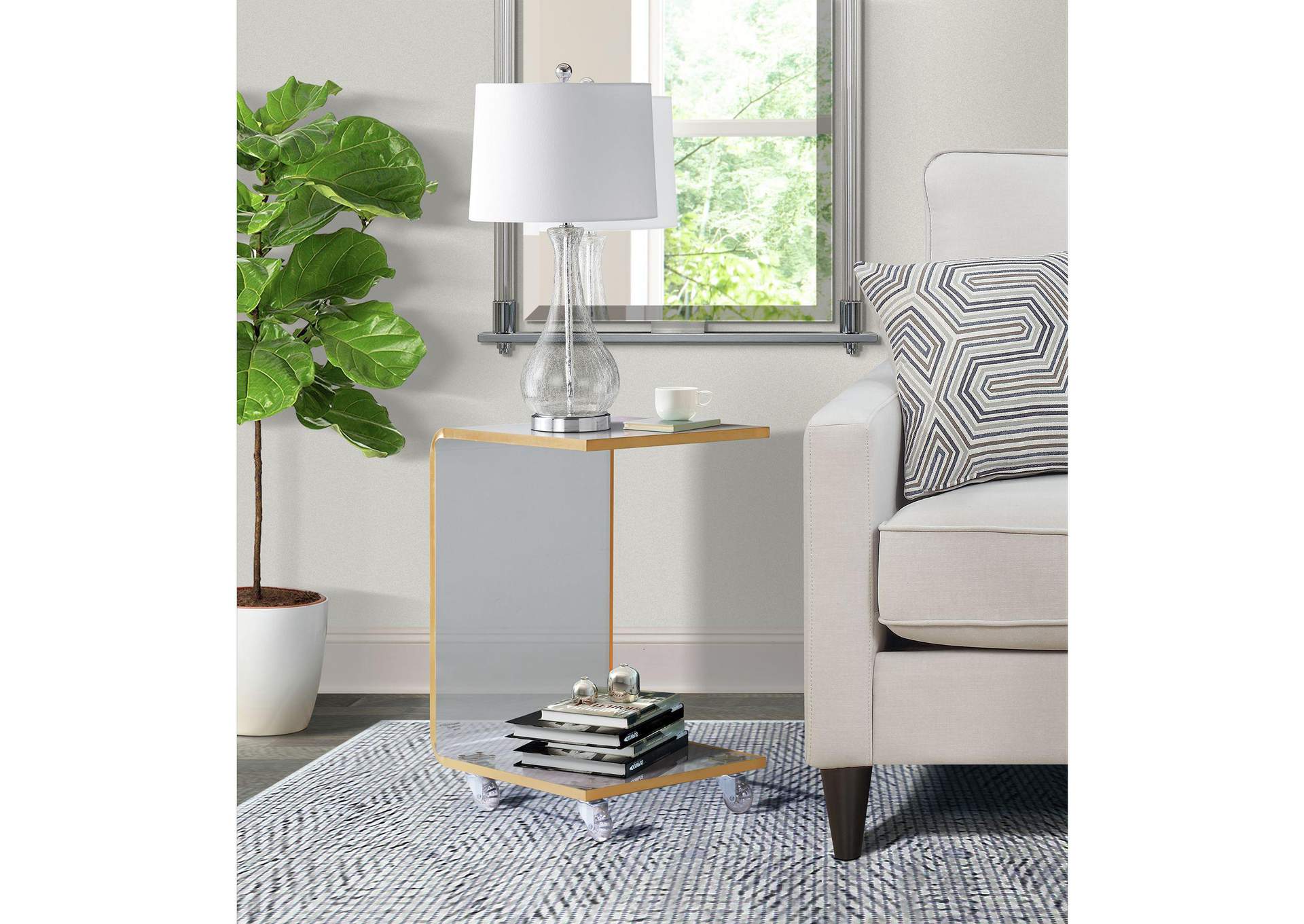 Iris Snack Table C - Table - Gold 3A - image 1