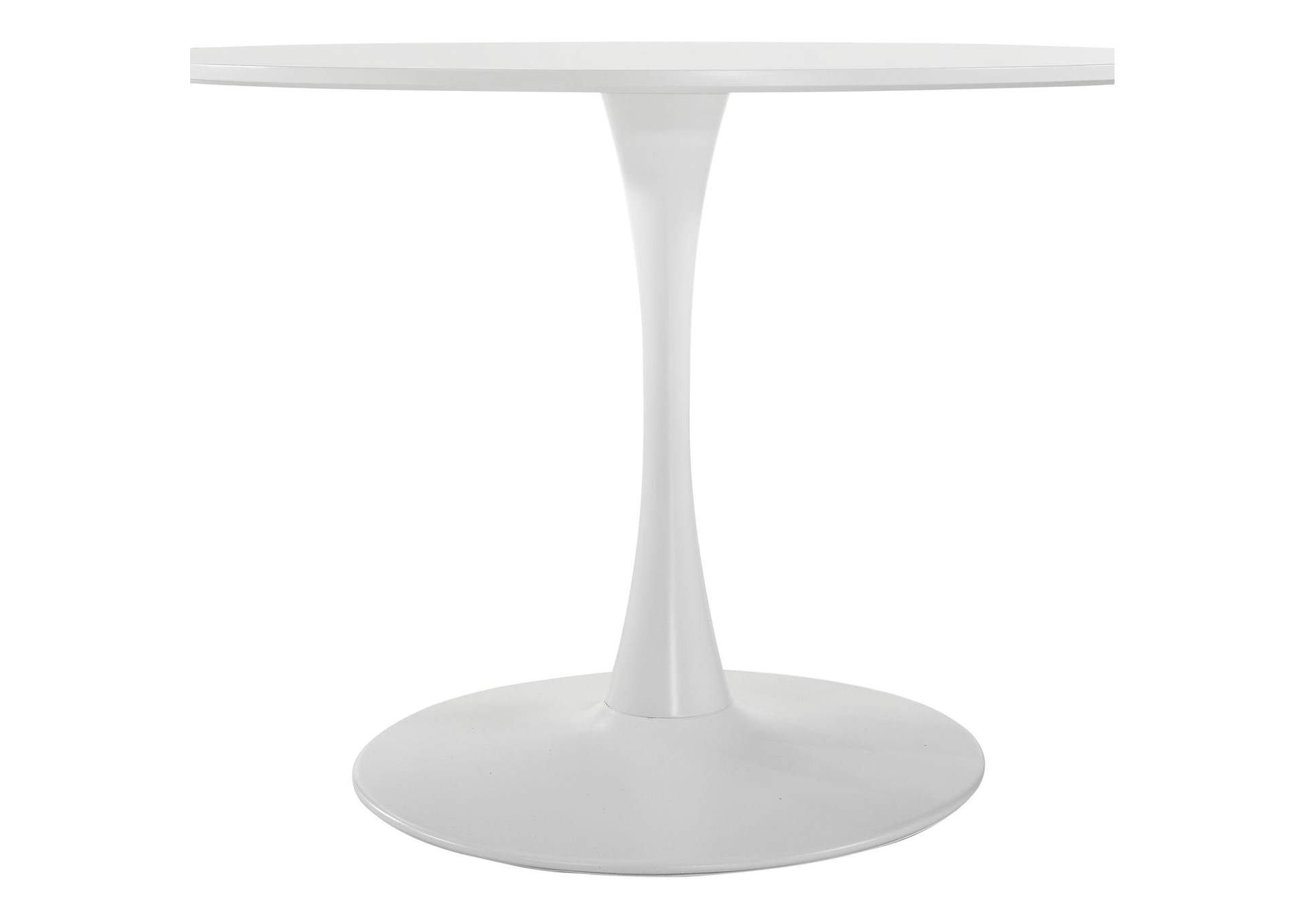 Isadora 42 Round Dining Table In White 3A image 5