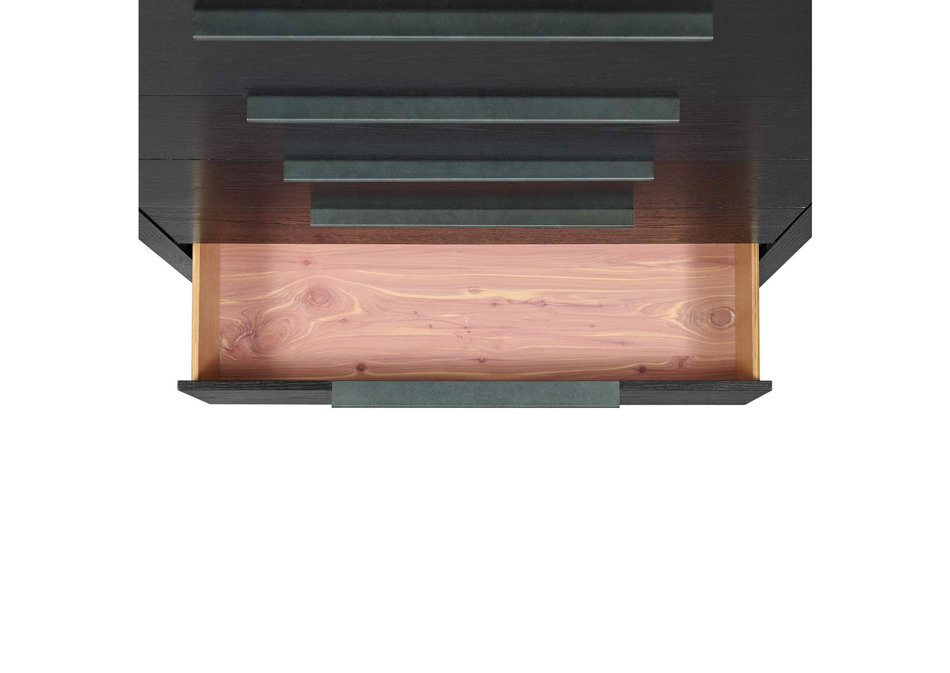 Island 5 - Drawer Chest In Black image 5
