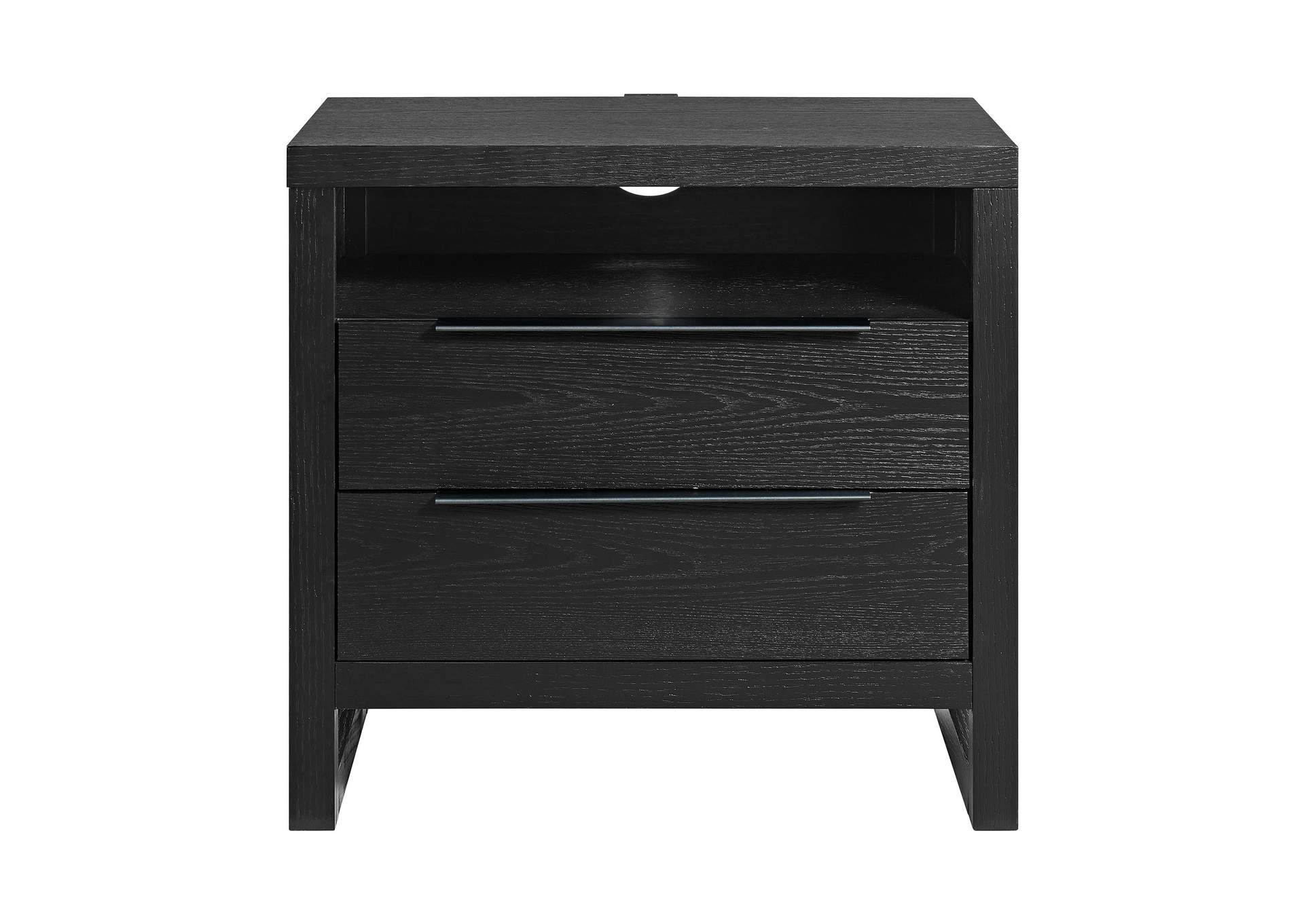 Island Nightstand With Usbc In Black image 8