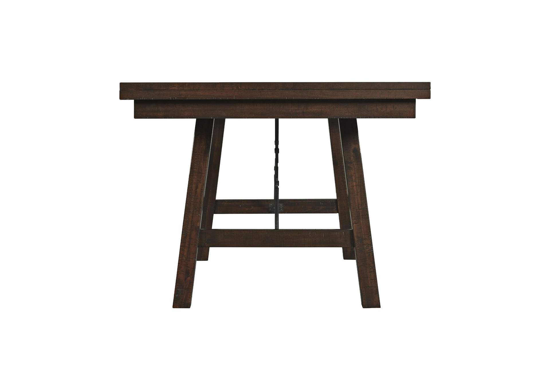 Jax 6 Piece Dining Set 72 Table 4 Chairs Bench In Cherry image 7