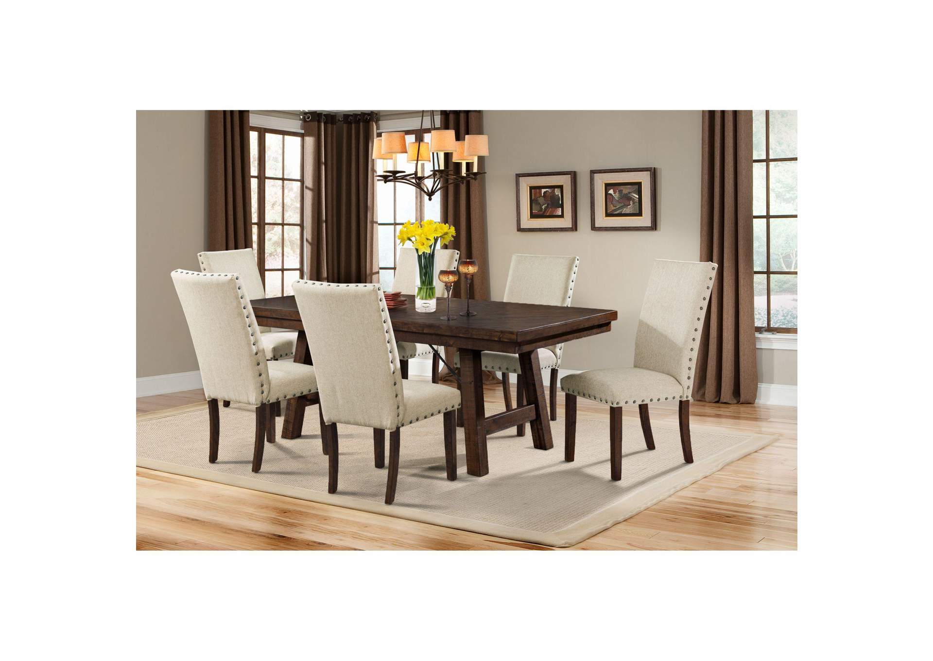 Jax Upholstery Back Side Chair 2 Per Pack image 1