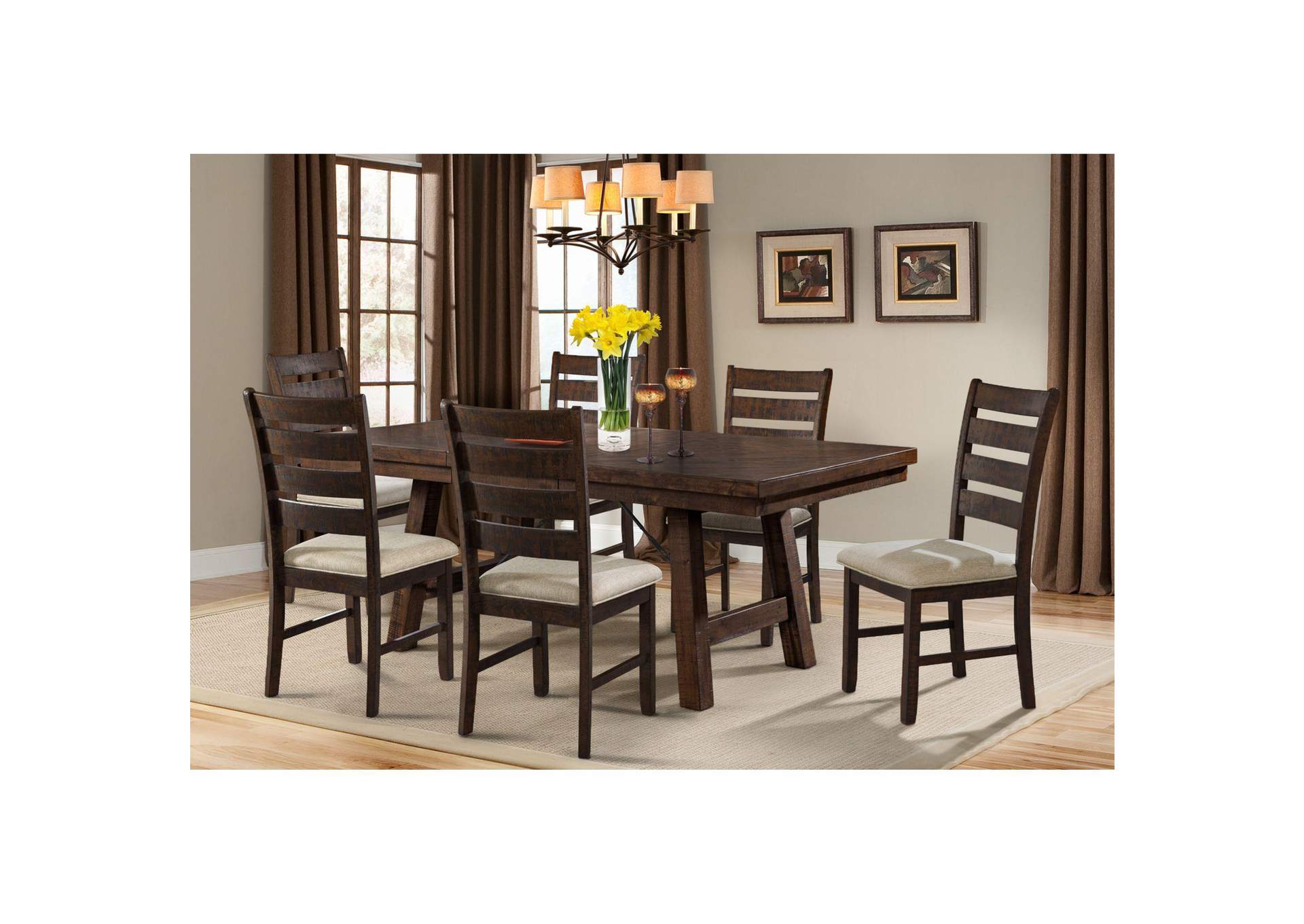 Jax Ladder Back Side Chair 2 Per Pack image 1