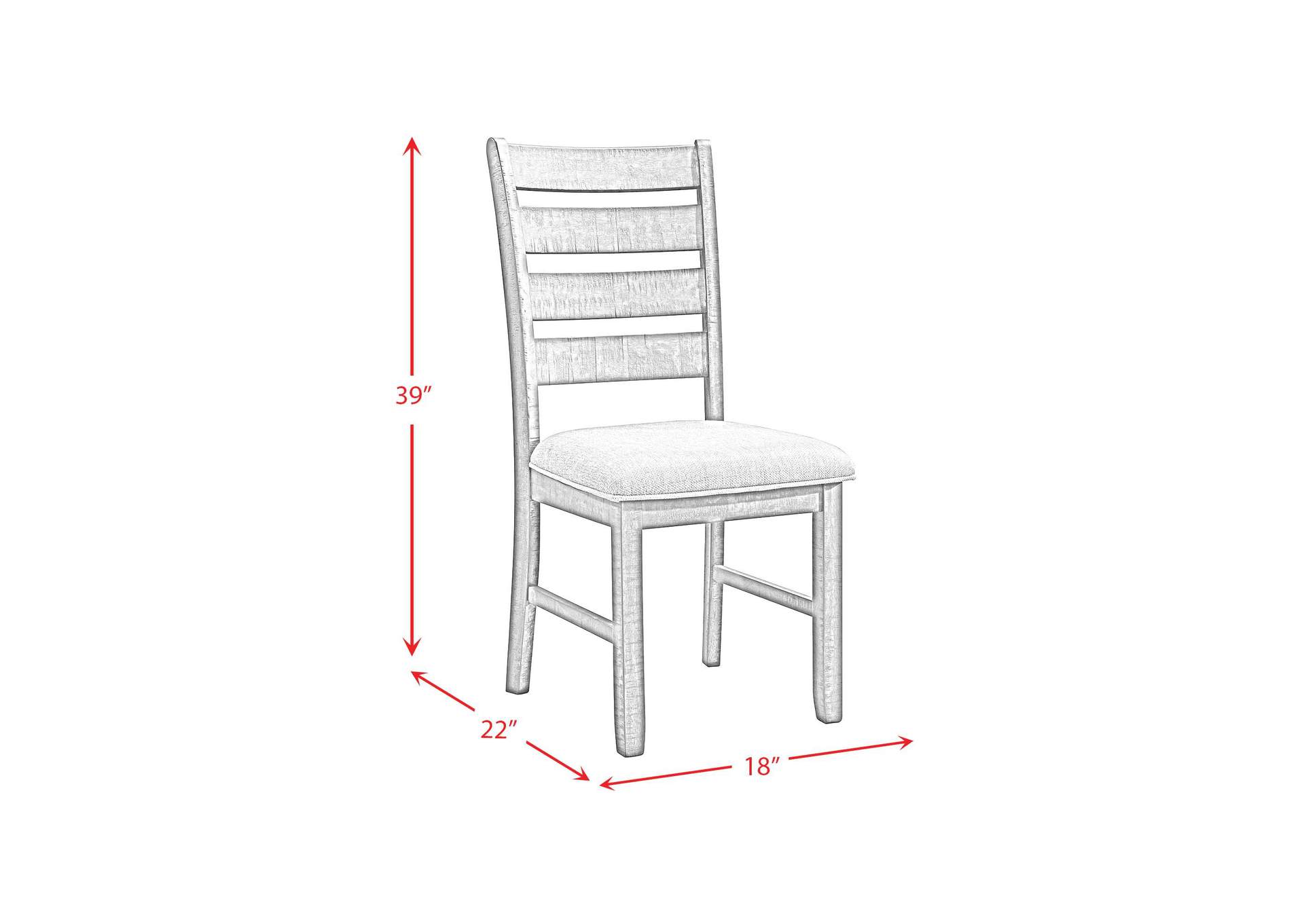 Jax 6 Piece Dining Set 72 Table 4 Chairs Bench In Cherry image 10