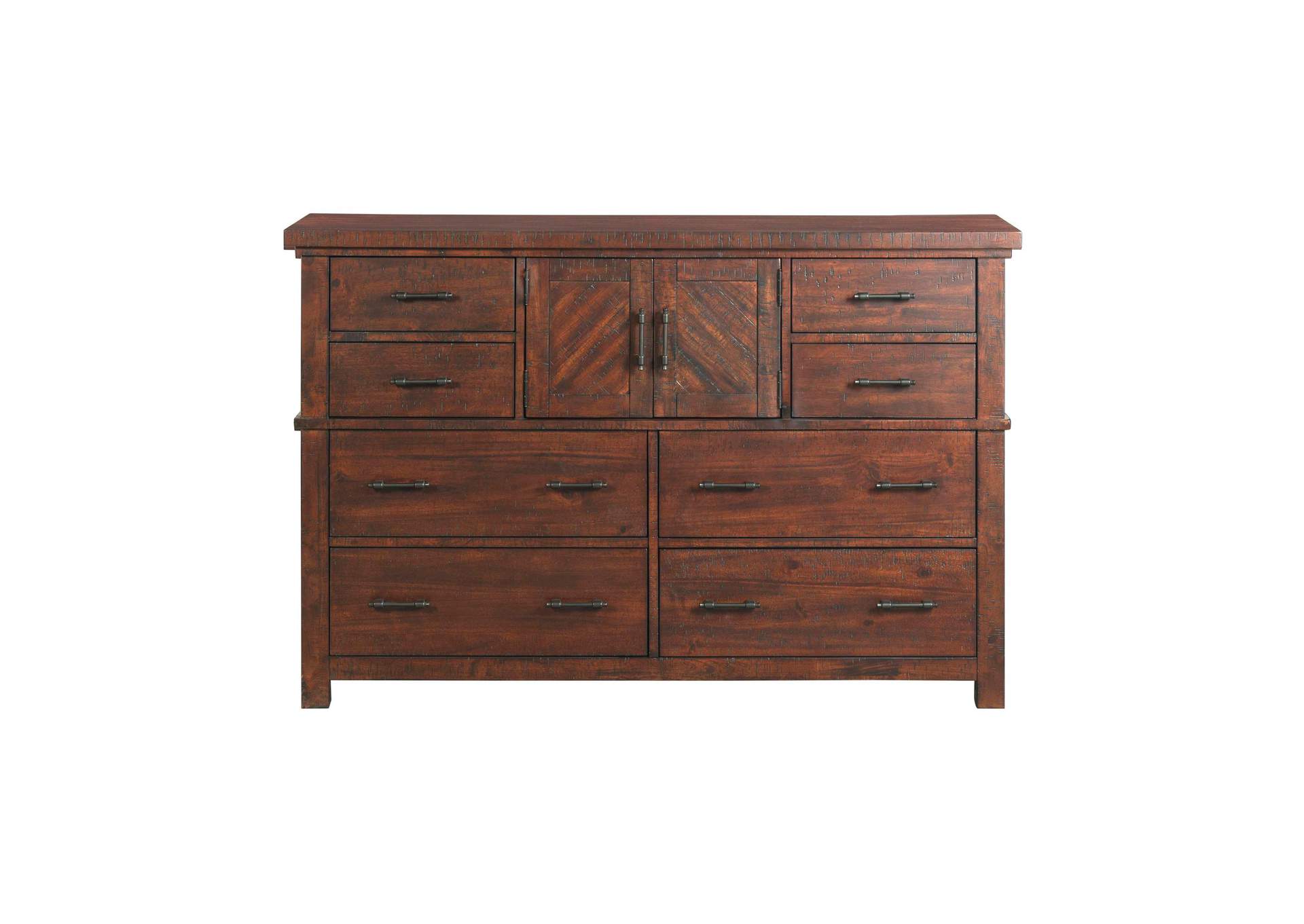 Jax Dresser In Cherry image 6