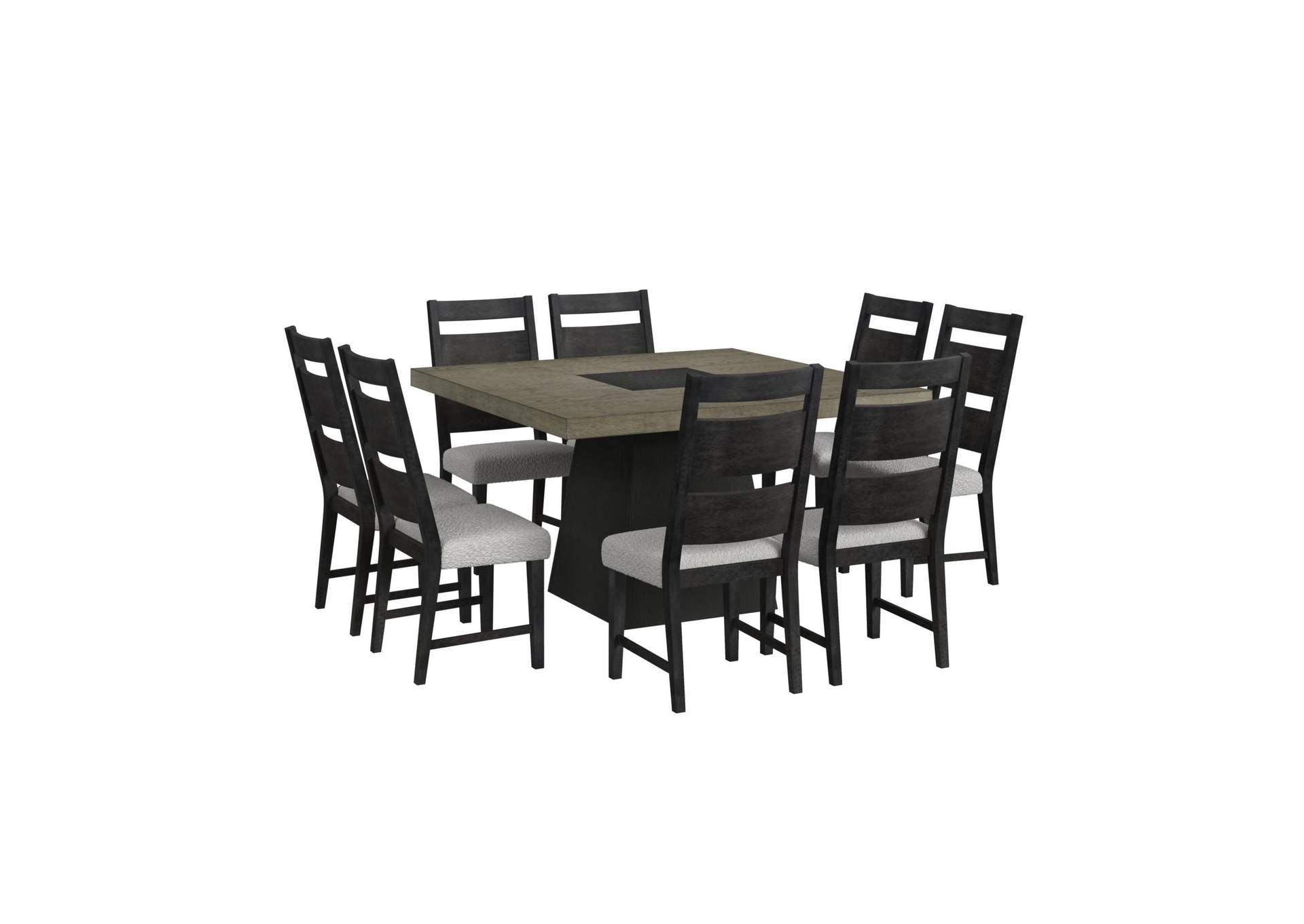Jemma Wood Back Dining Side Chair With Beige Boucle In Dark Espresso 2 Per Carton image 6