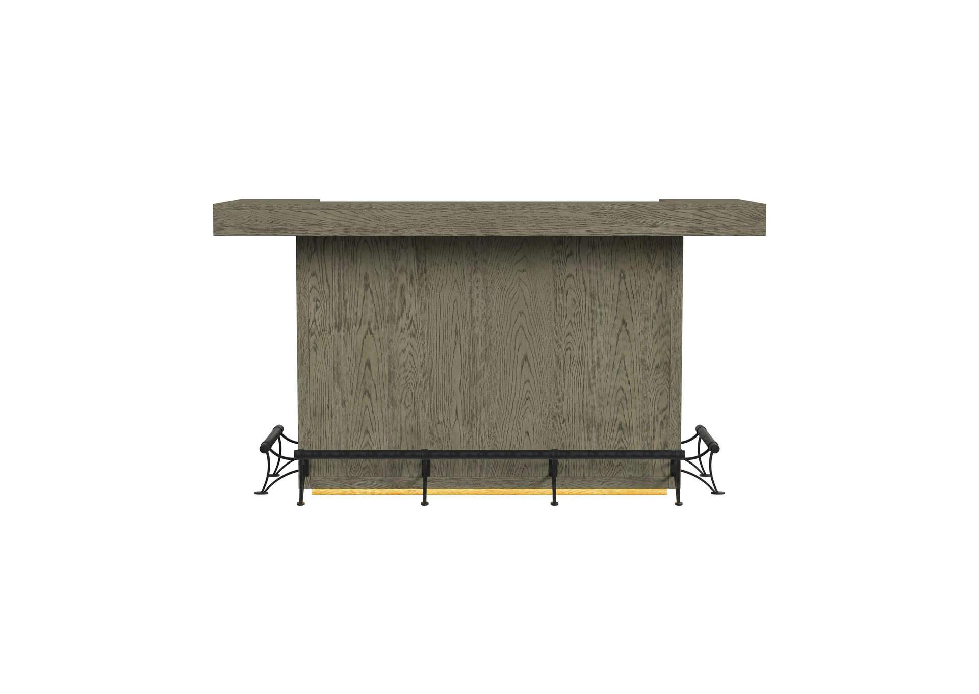 Jemma Bar Table With Light In Grey And Dark Espresso image 11