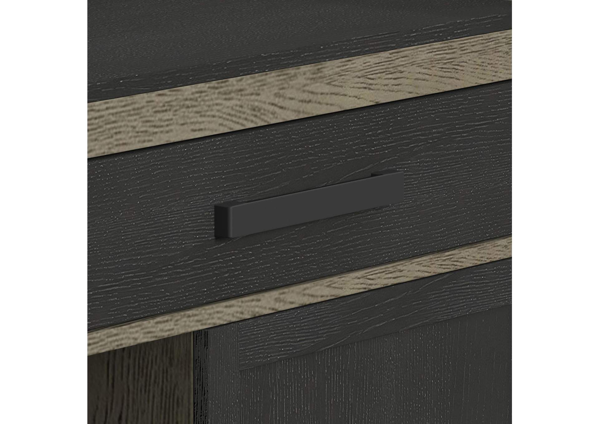 Jemma Bar Table With Light In Grey And Dark Espresso image 7