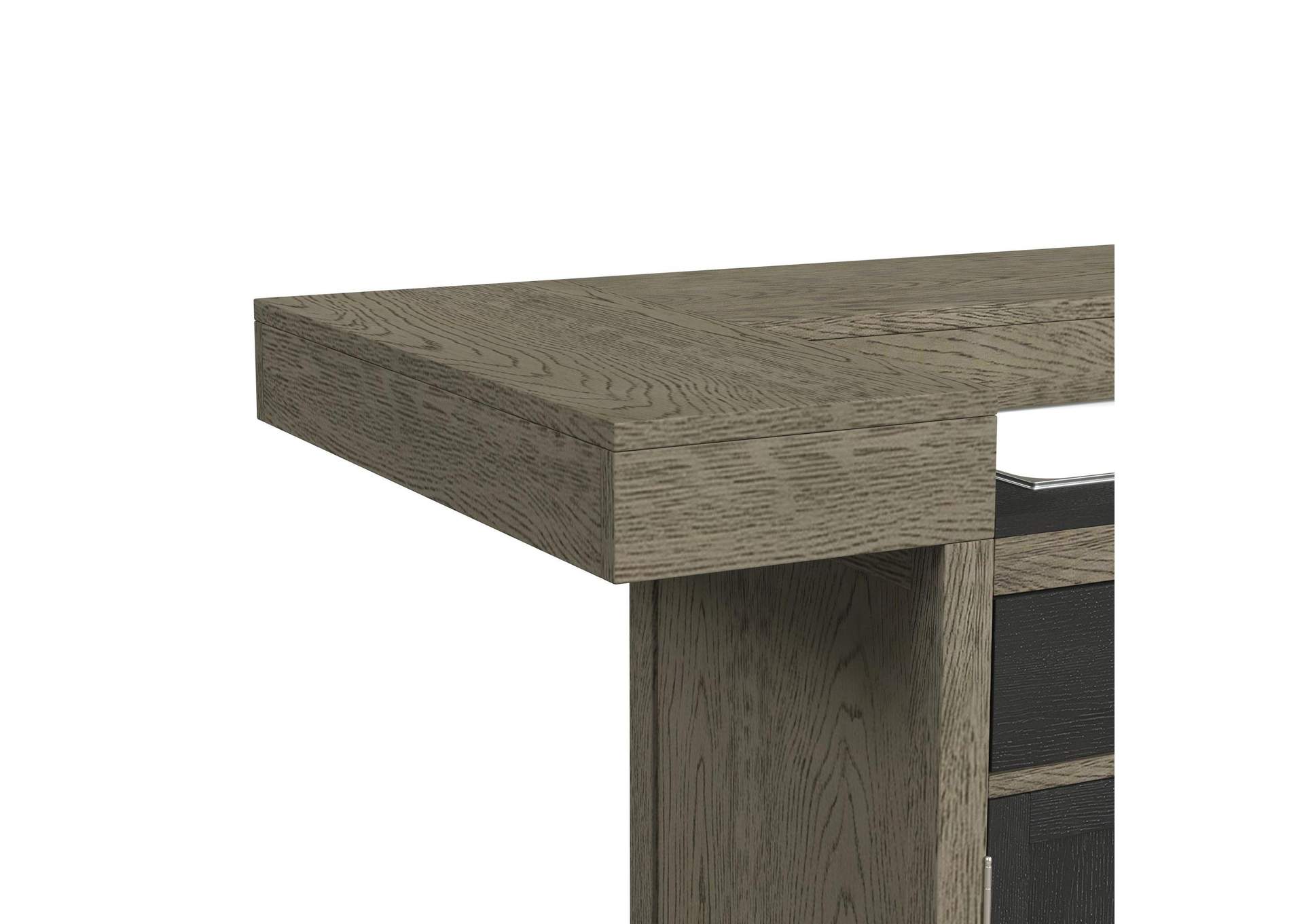 Jemma Bar Table With Light In Grey And Dark Espresso image 3