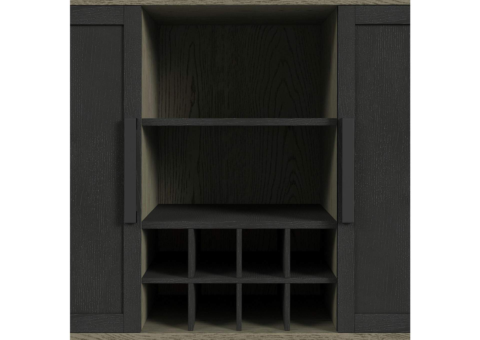 Jemma Bar Table With Light In Grey And Dark Espresso image 4