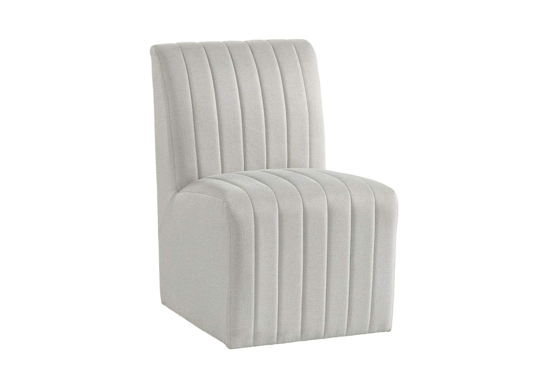 Jemma Upholstered Side Chair In Beige Linen 2 Per Carton image 8