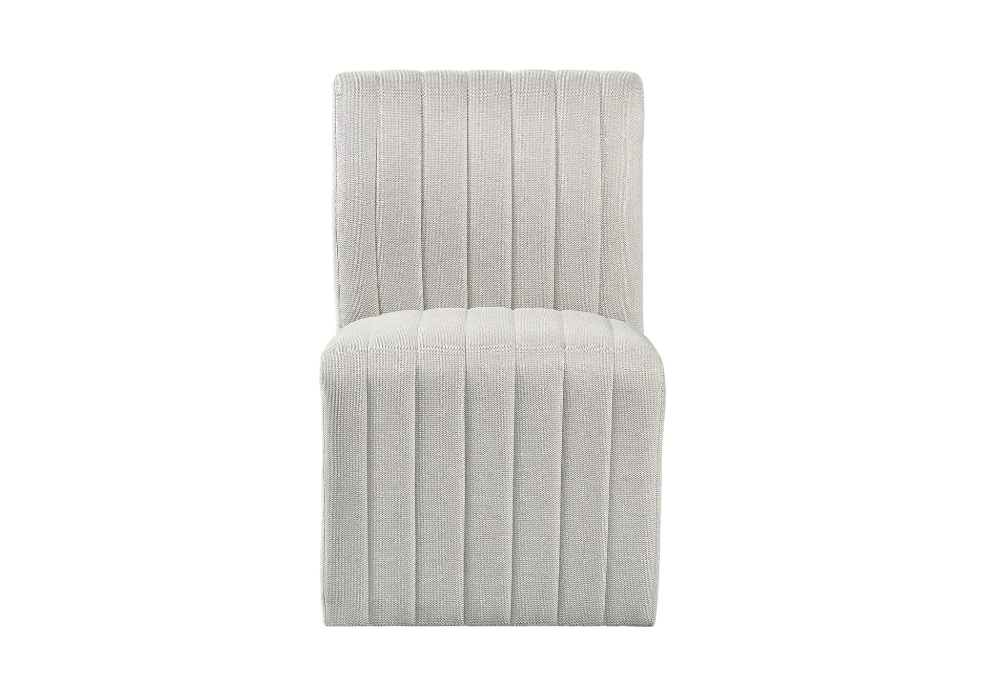 Jemma Upholstered Side Chair In Beige Linen 2 Per Carton image 10