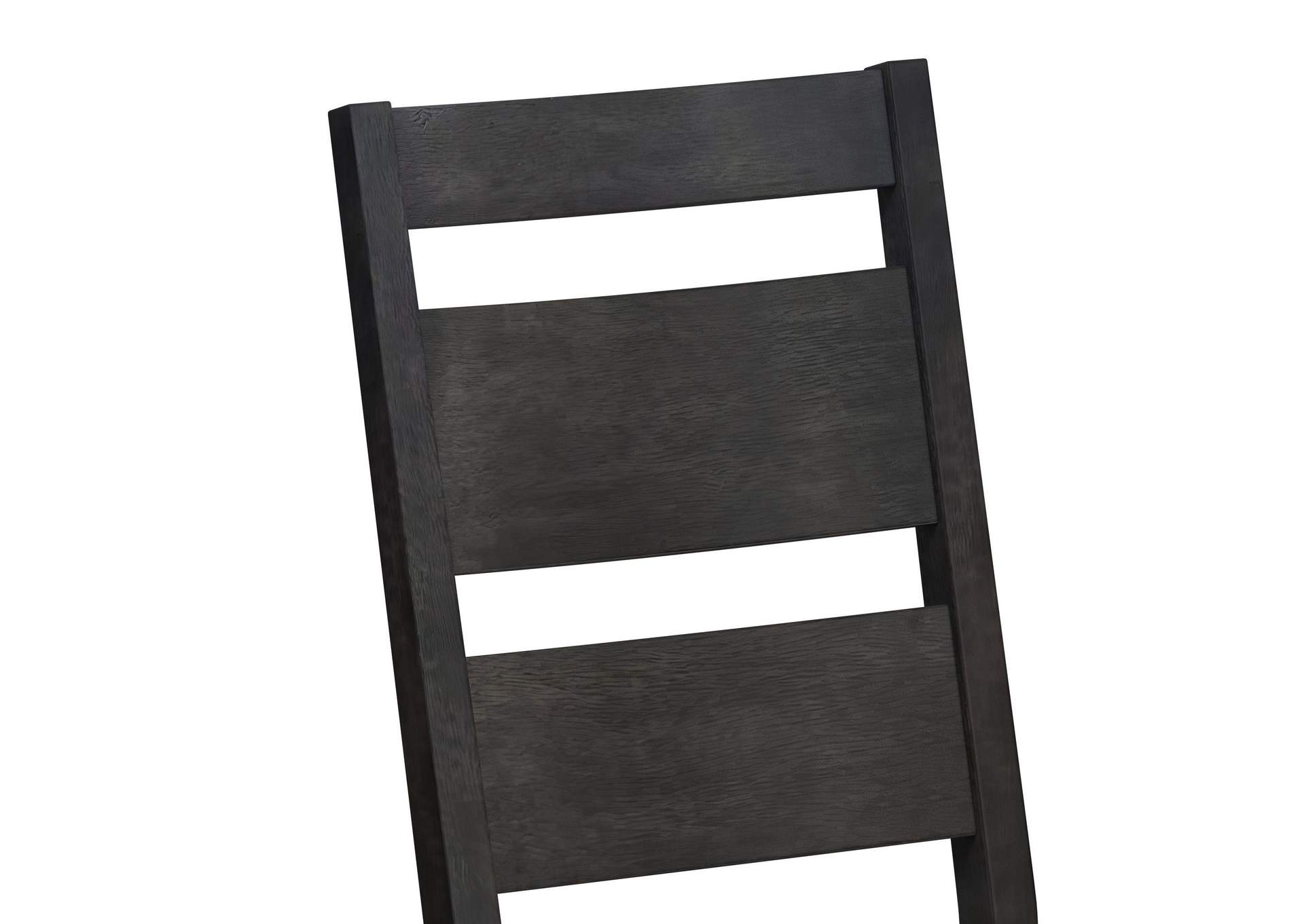 Jemma Wood Back Dining Side Chair With Beige Linen In Dark Espresso 2 Per Carton image 4