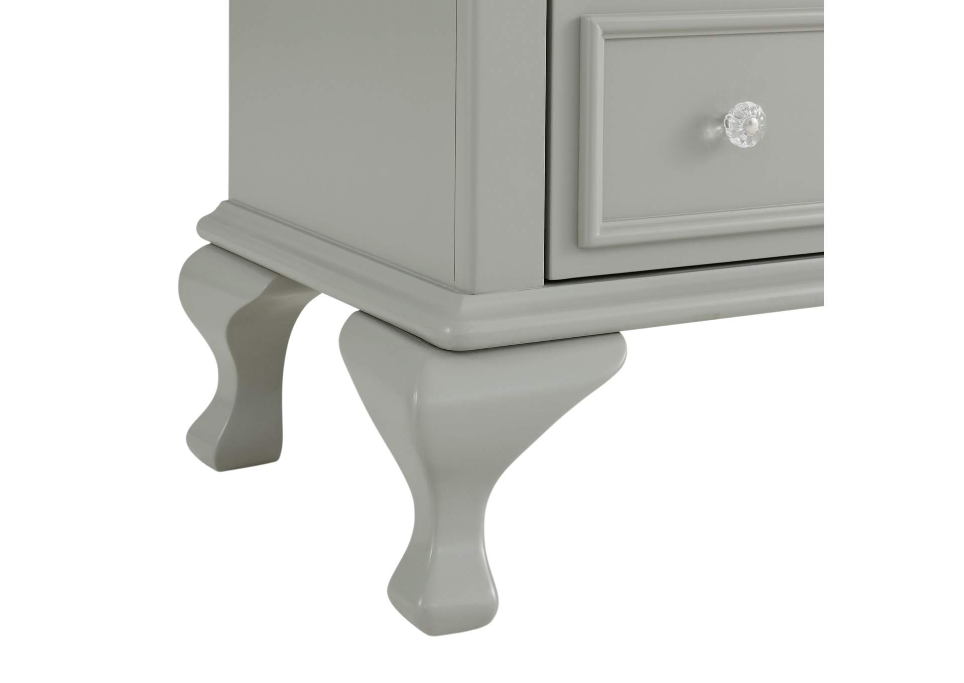 Jesse Twin Panel With Trundle 3 Piece Bedroom Set In Grey image 10