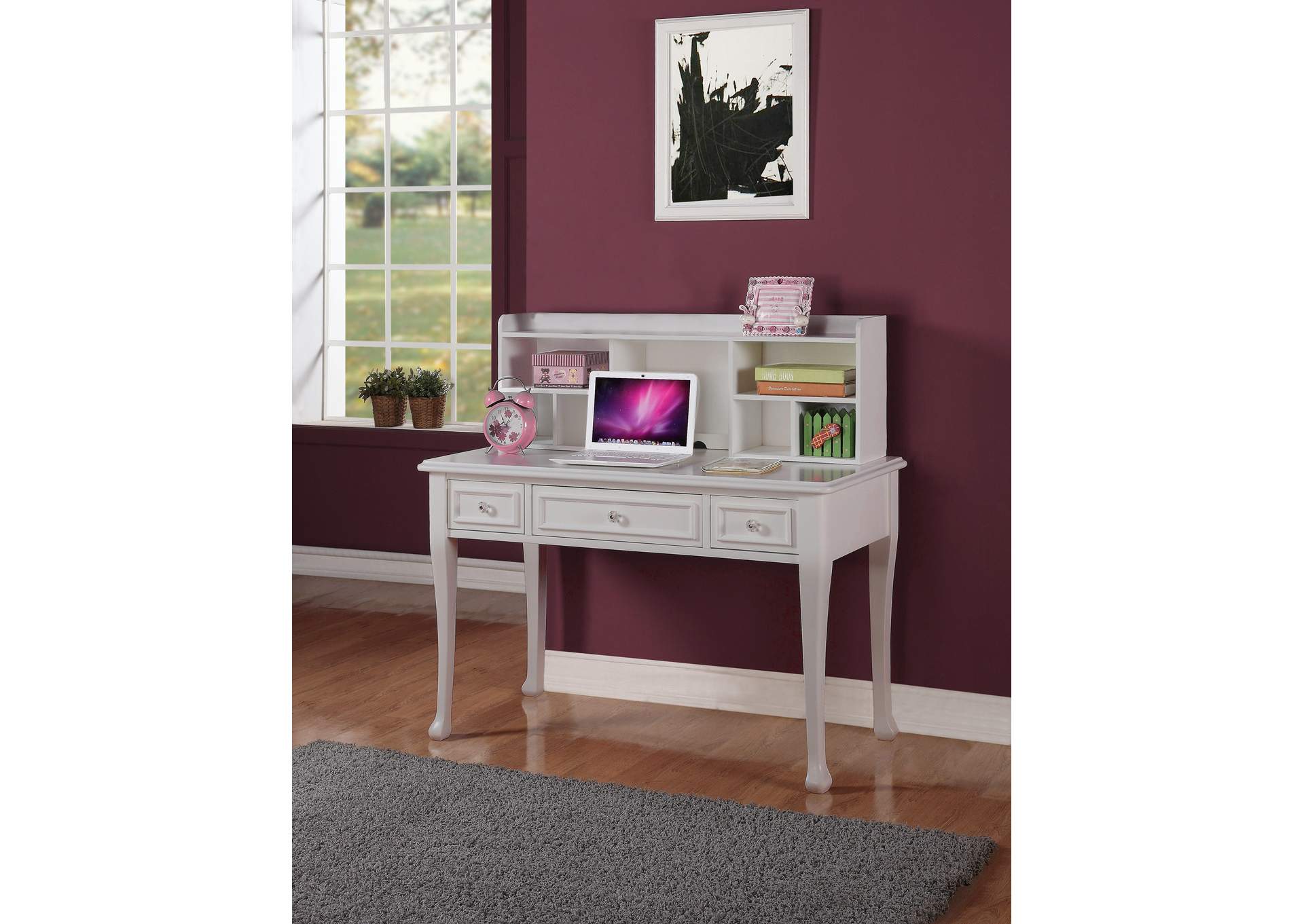 Jesse Desk With Hutch image 1
