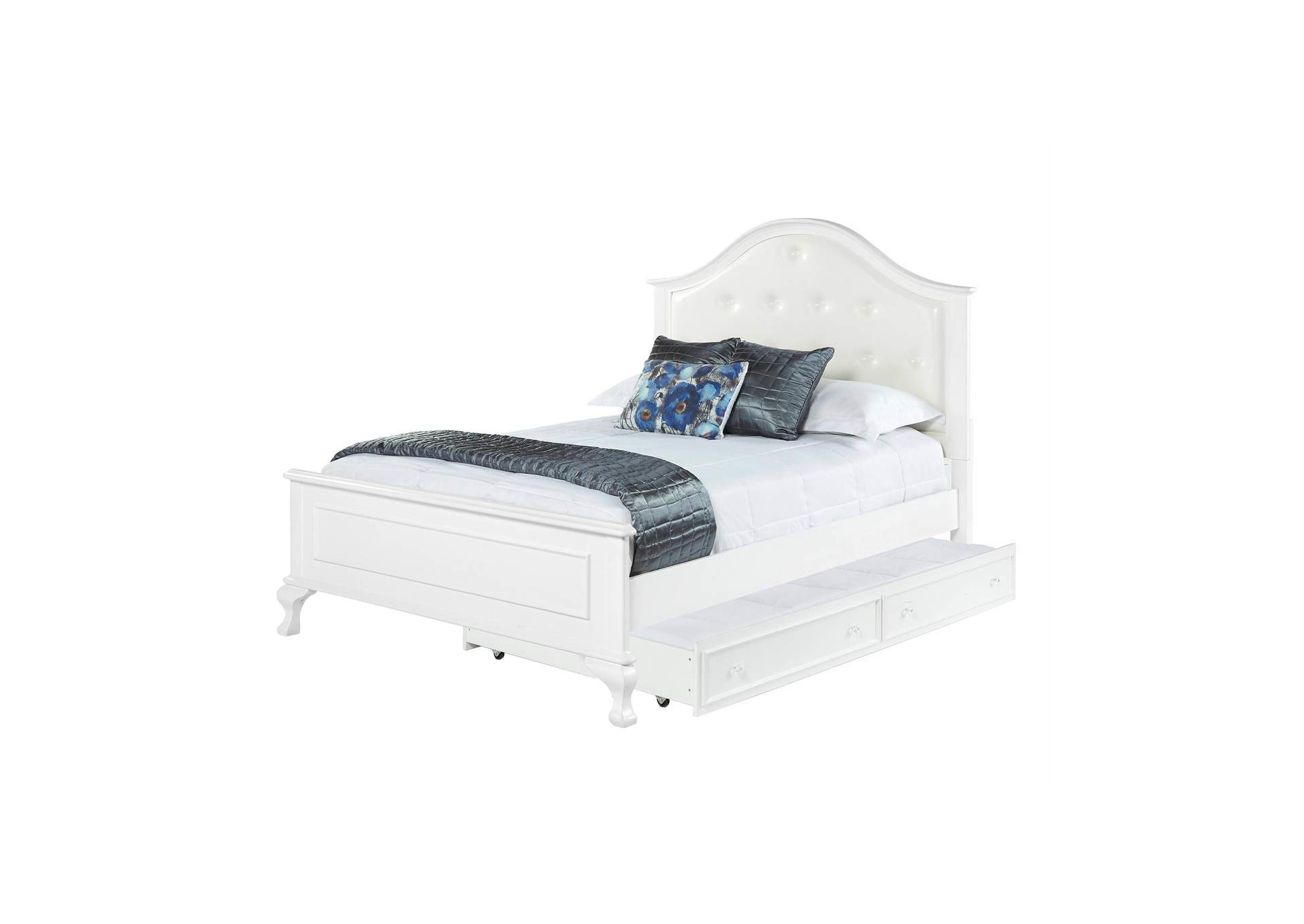 Jesse Full Panel Bed With Trundle image 4