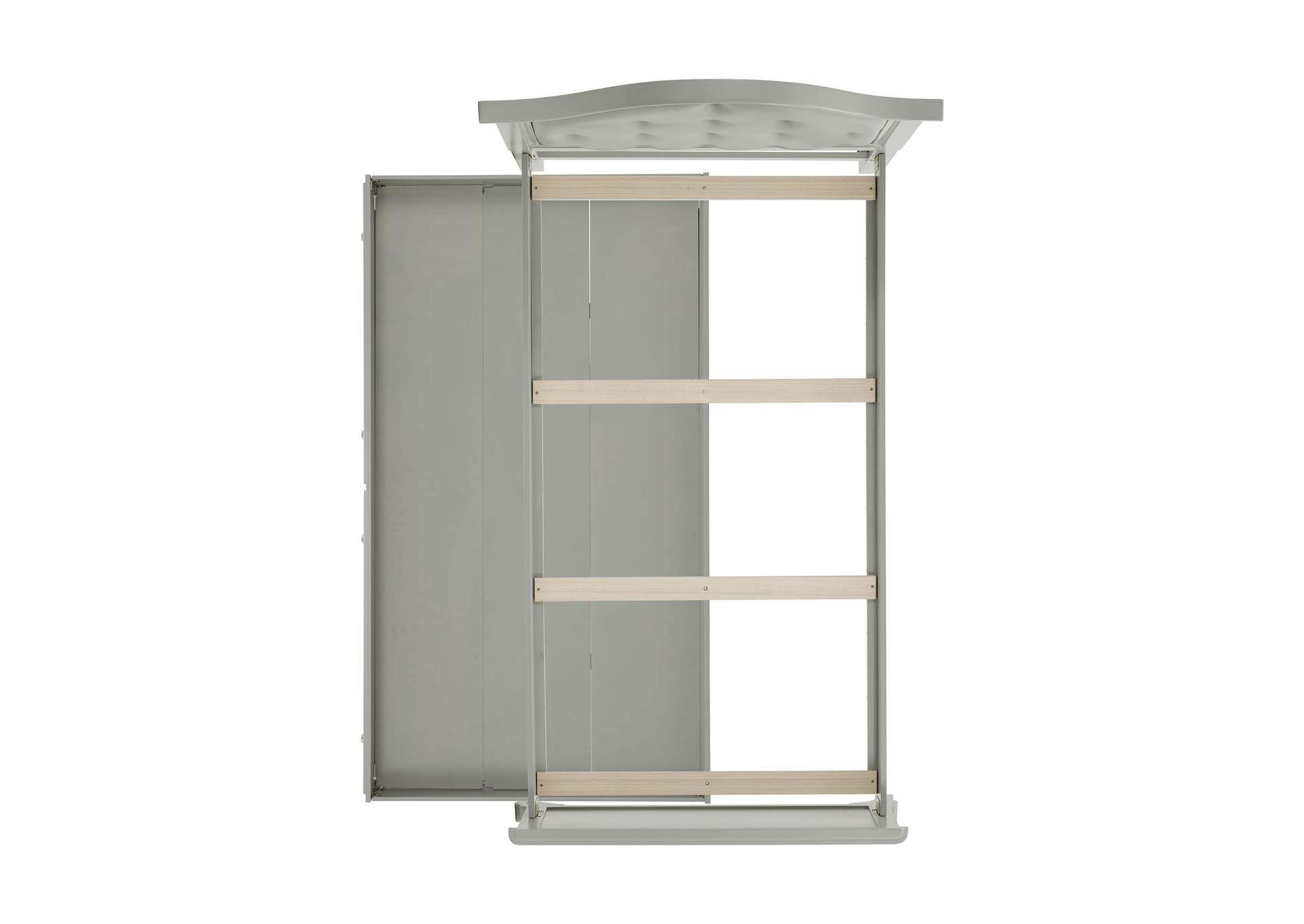 Jesse Twin Panel With Trundle 3 Piece Bedroom Set In Grey image 5