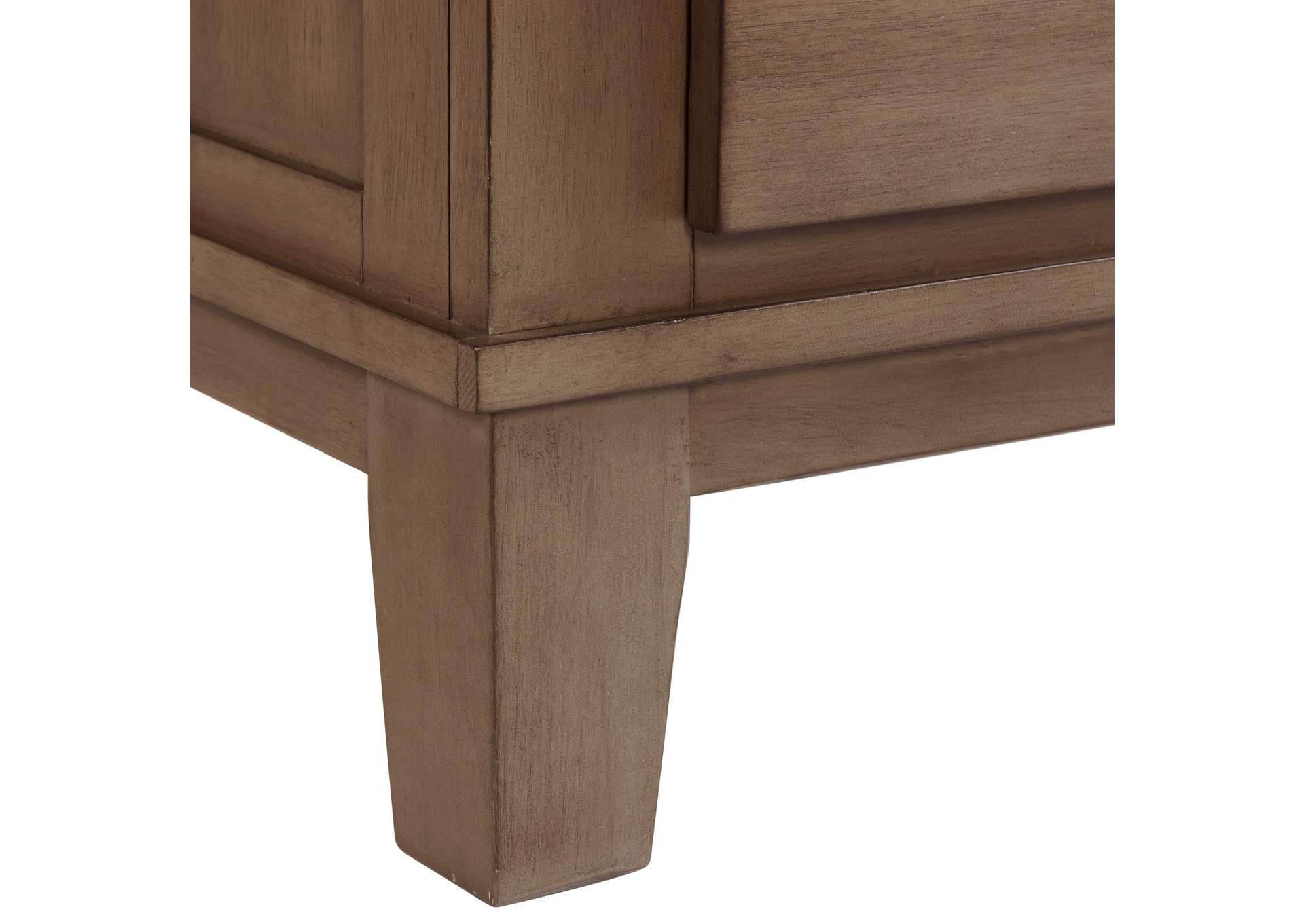 Jolene 6 - Drawer Dresser In Grey image 6
