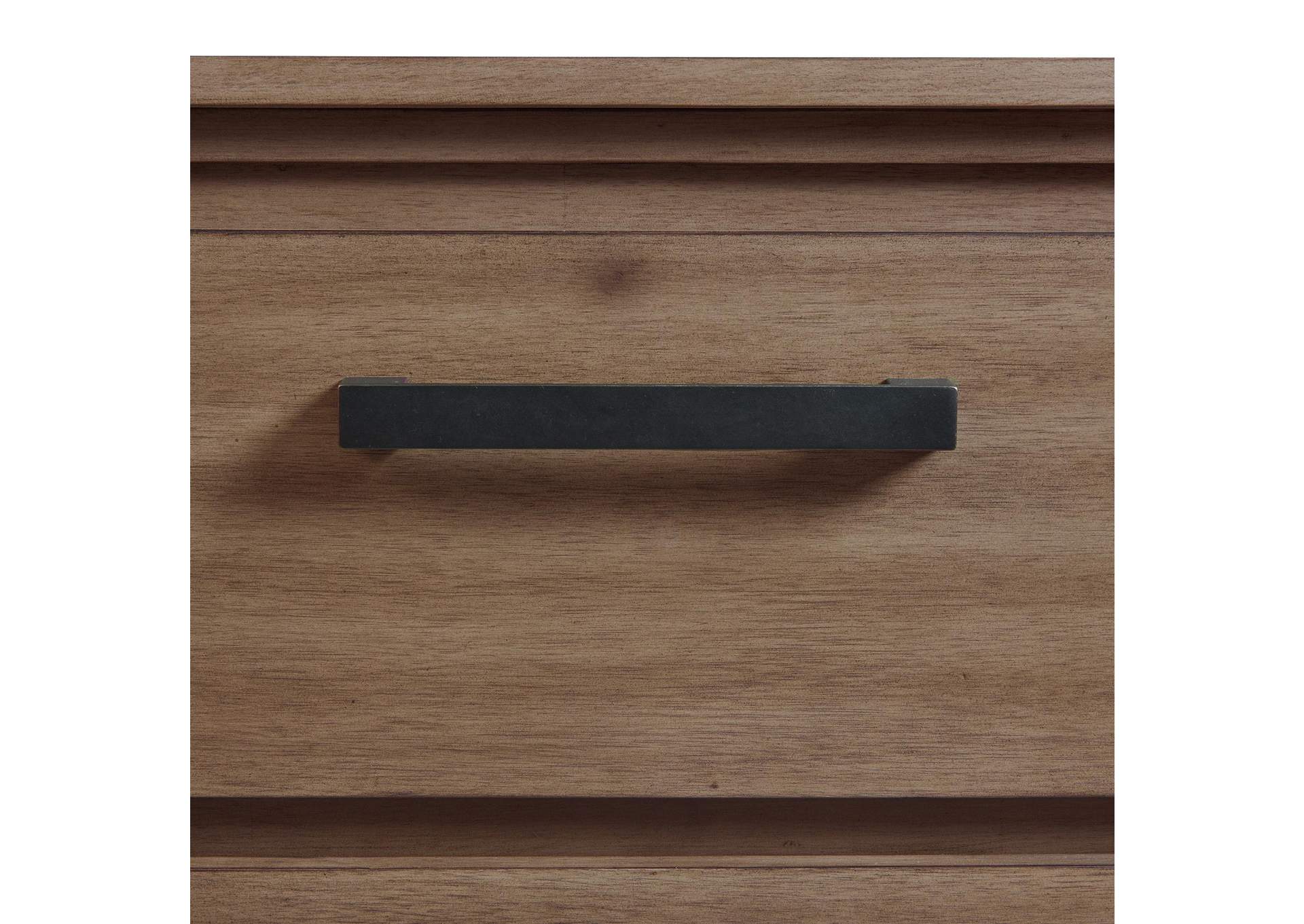 Jolene 2 - Drawer Nightstand With USB In Grey image 7