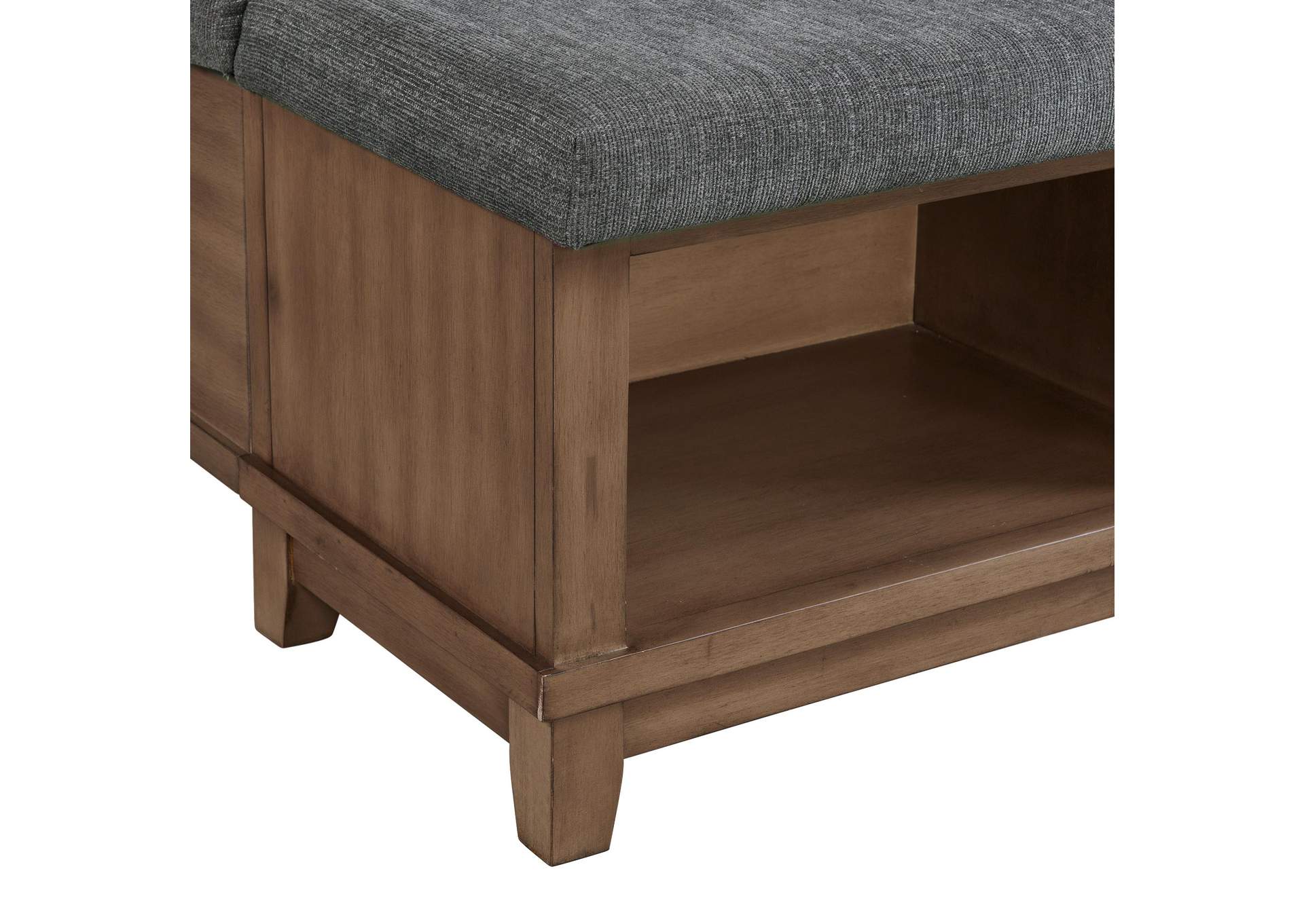 Jolene Upholstery King Bed Grey image 4