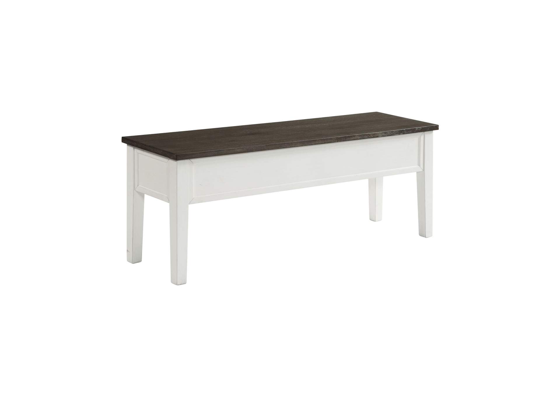 Kayla Two Tone Storage Bench image 6