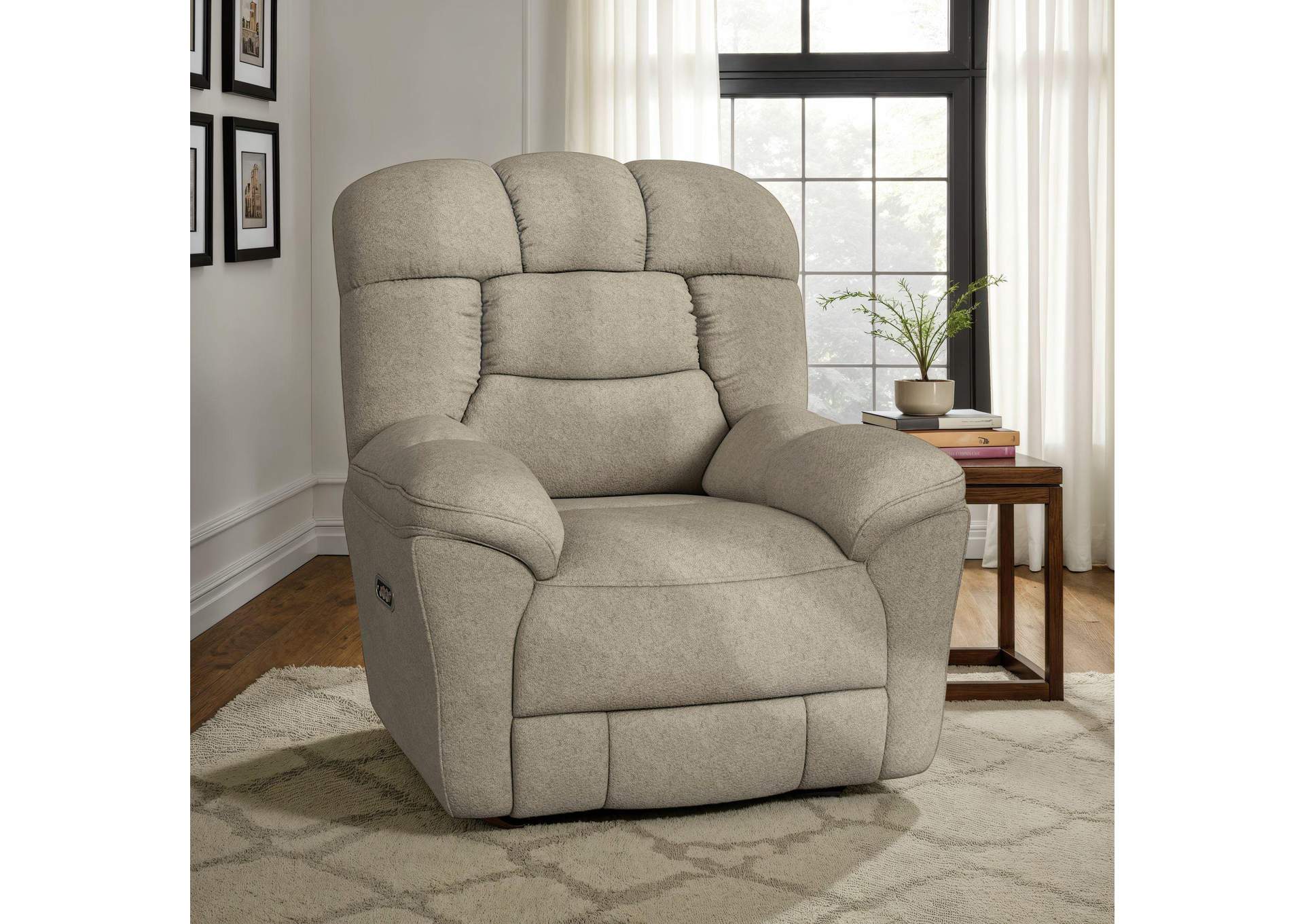 Kelsey P3 Recliner Zero Gravity Memory Foam In Bama Toast image 1