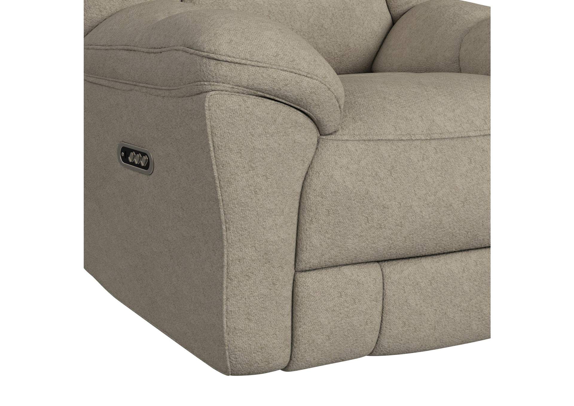Kelsey P3 Recliner Zero Gravity Memory Foam In Bama Toast image 8
