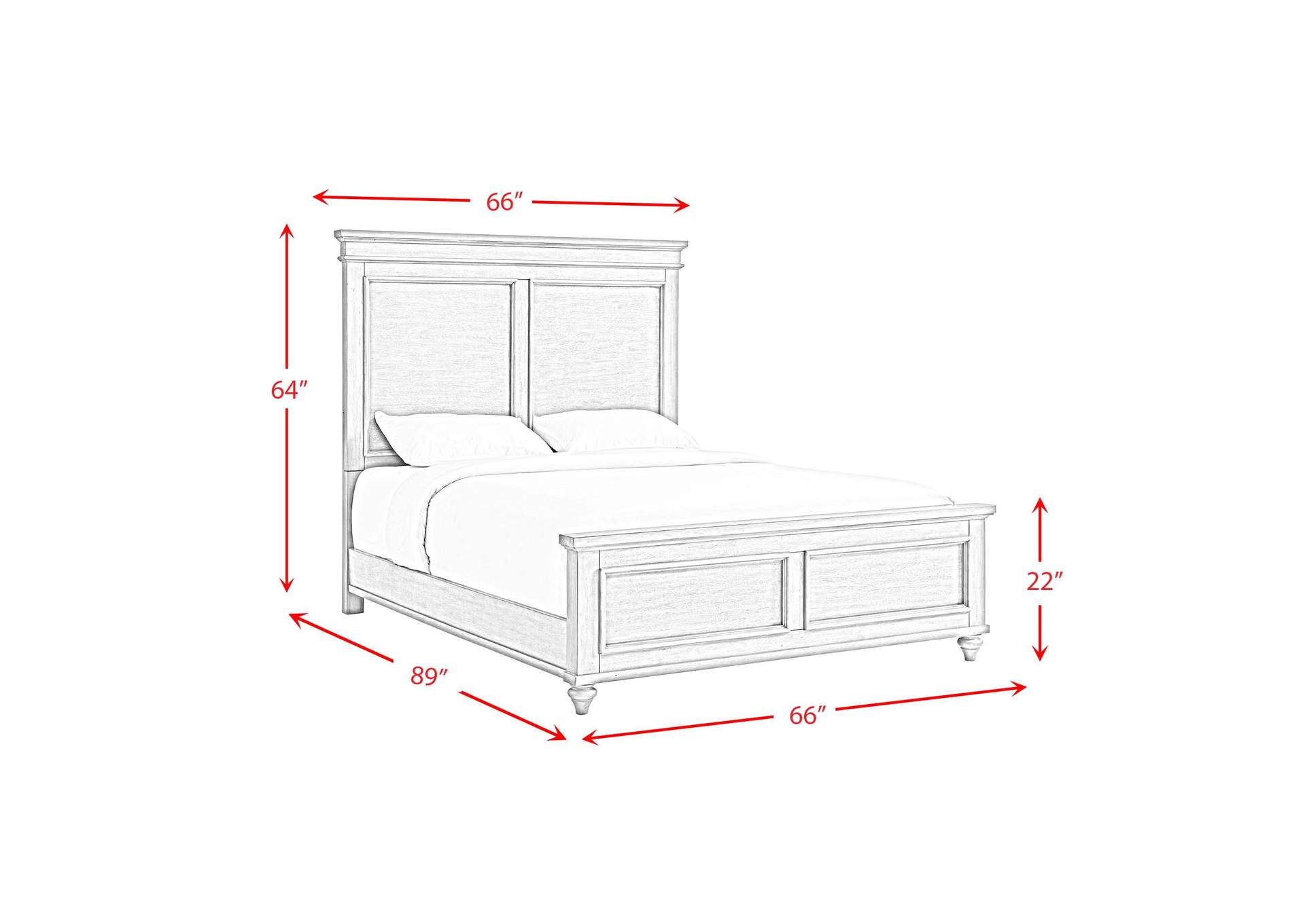 Kendari Queen Bed In Grey image 6